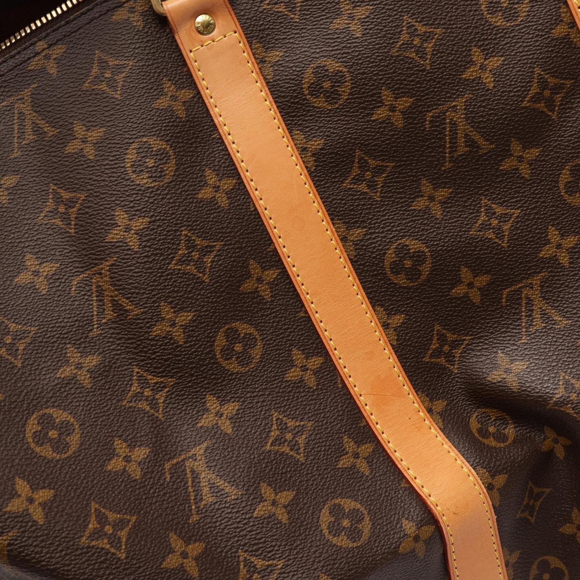 Coated Canvas Leather Boston Bag Handbag (Pre-Owned) - Louis Vuitton - Modalova