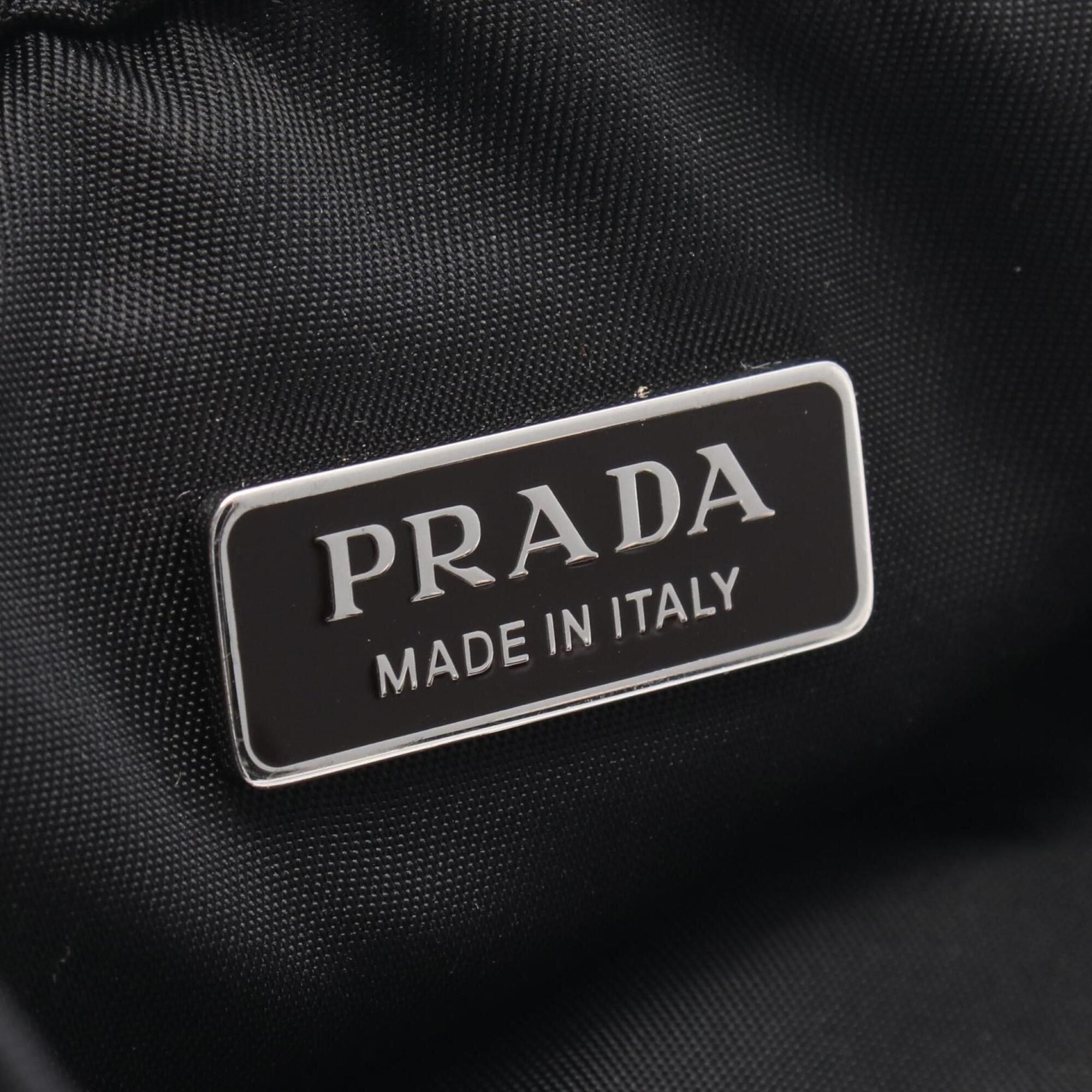 Nylon Leather Handbag Pouch (Pre-Owned) - Prada - Modalova