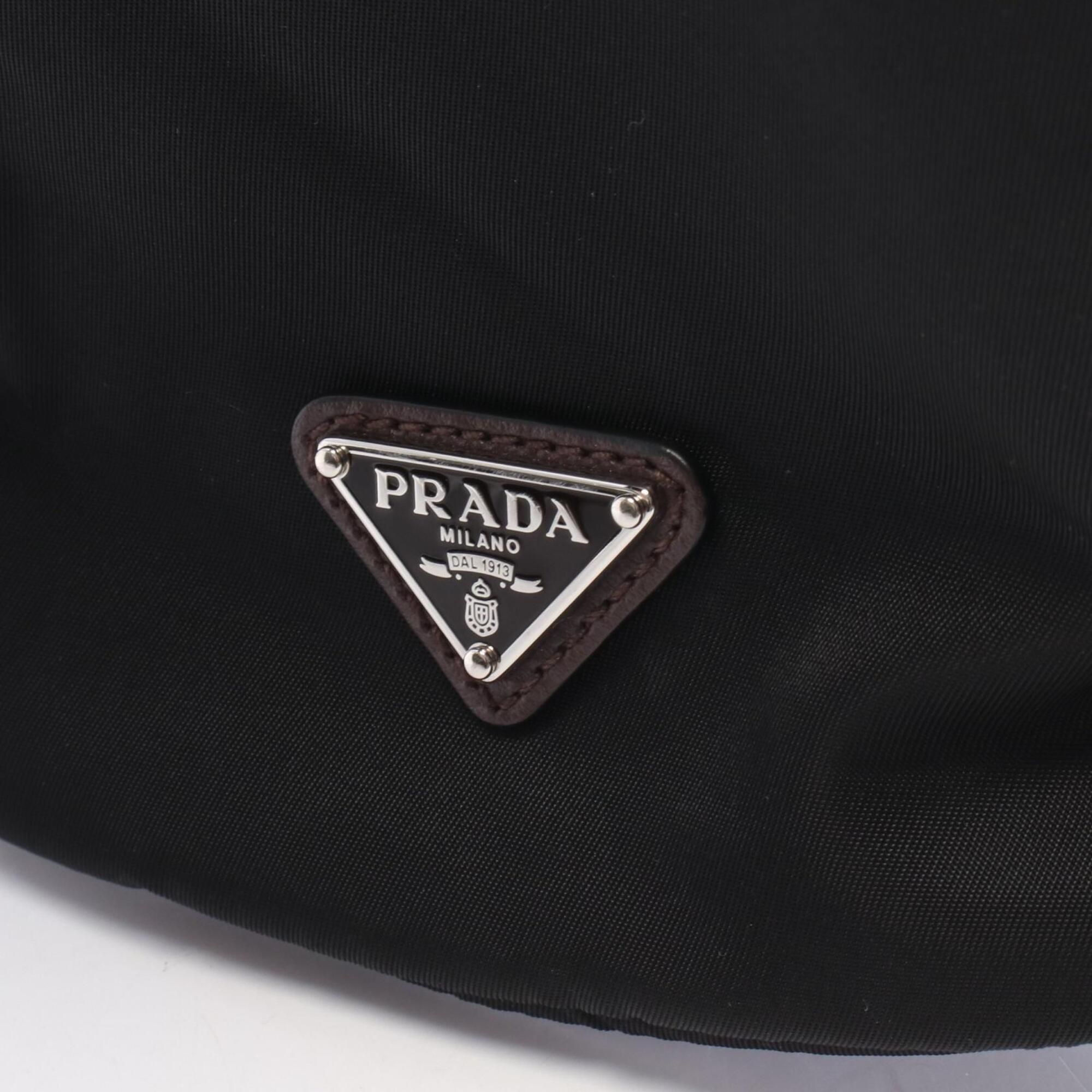 Nylon Leather Handbag Pouch (Pre-Owned) - Prada - Modalova