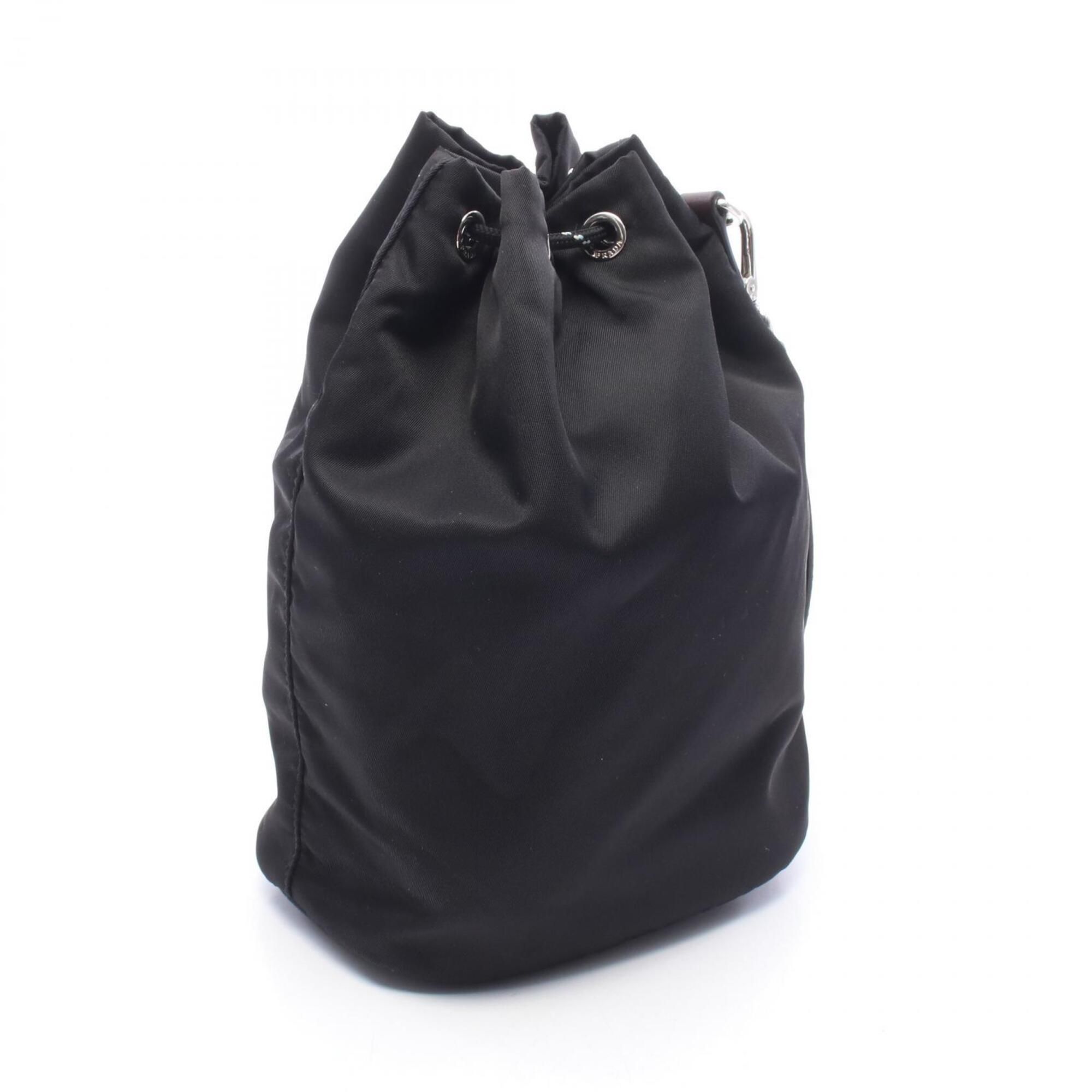 Nylon Leather Handbag Pouch (Pre-Owned) - Prada - Modalova