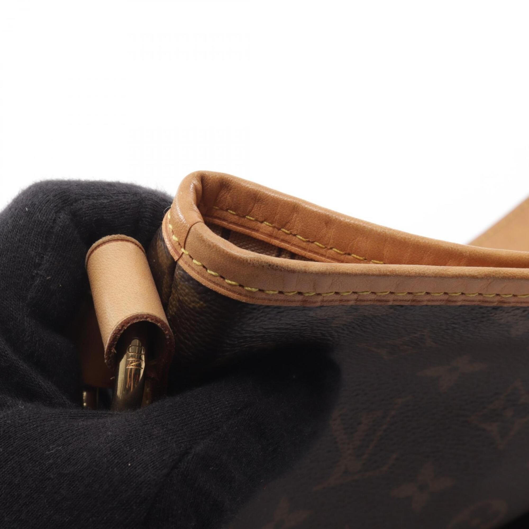 Coated Canvas Pvc Monogram Leather Handbag Shoulder Bag (Pre-Owned) - Louis Vuitton - Modalova