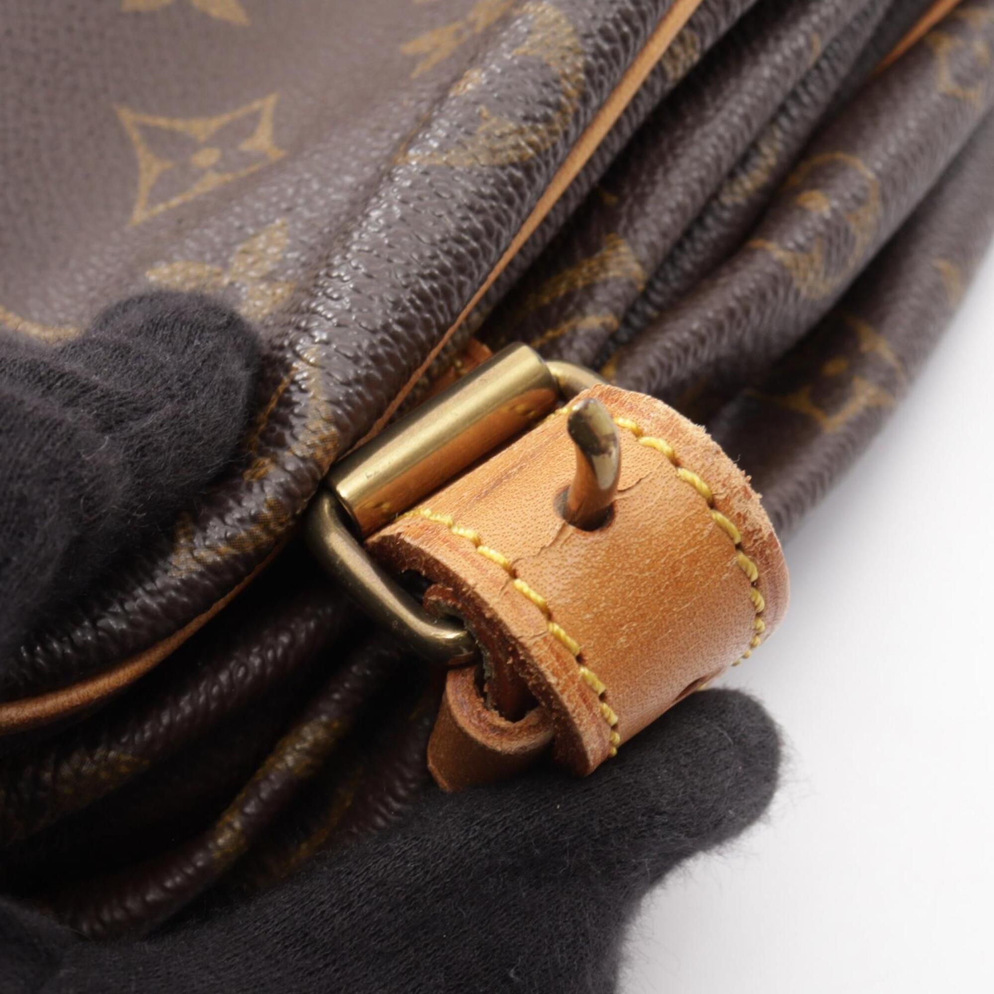 Coated Canvas Pvc Leather Monogram Handbag Shoulder Bag (Pre-Owned) - Louis Vuitton - Modalova