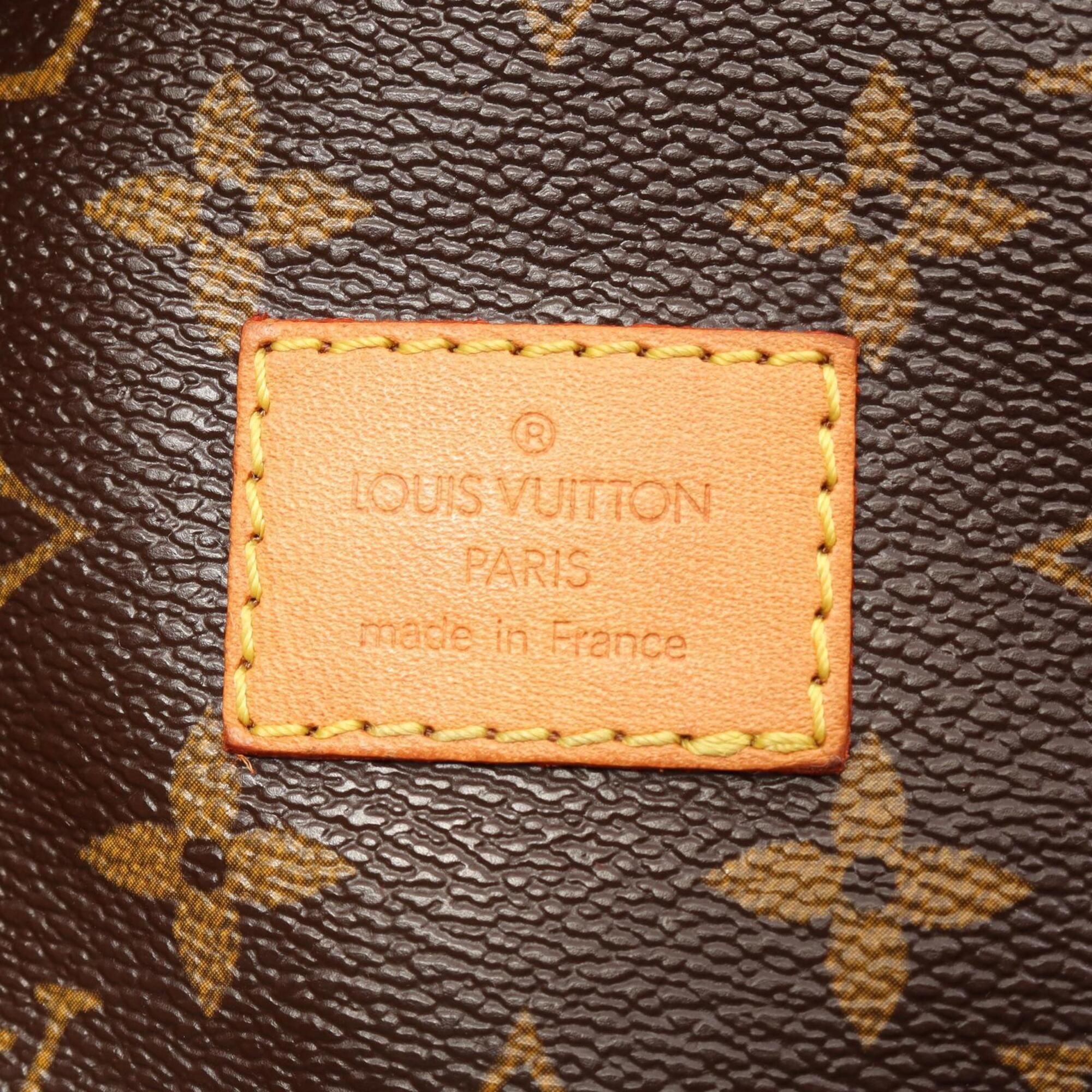 Coated Canvas Pvc Monogram Leather Handbag Shoulder Bag (Pre-Owned) - Louis Vuitton - Modalova