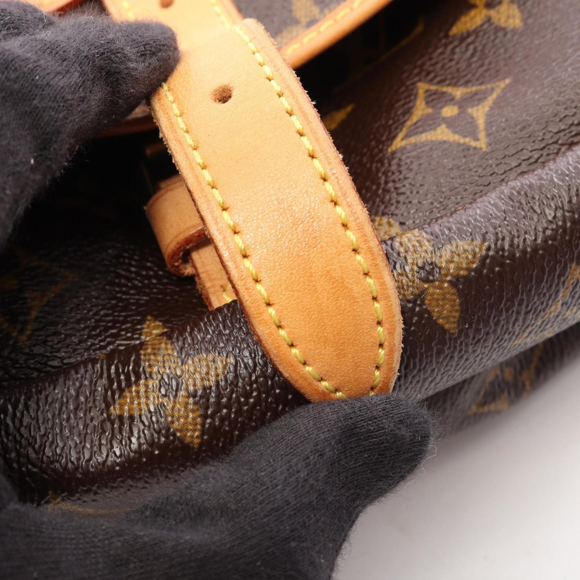Coated Canvas Pvc Monogram Leather Handbag Shoulder Bag (Pre-Owned) - Louis Vuitton - Modalova
