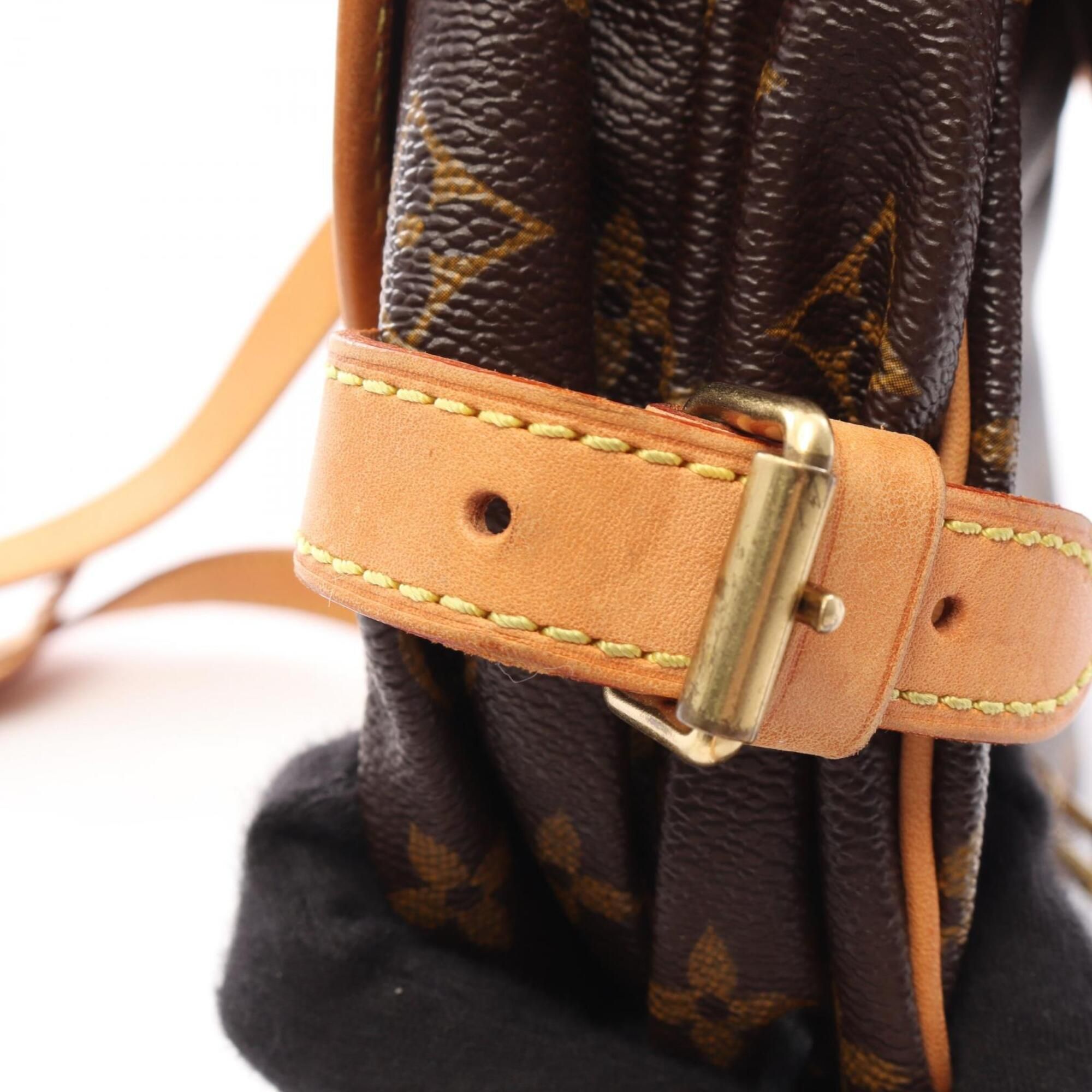 Coated Canvas Pvc Monogram Leather Handbag Shoulder Bag (Pre-Owned) - Louis Vuitton - Modalova