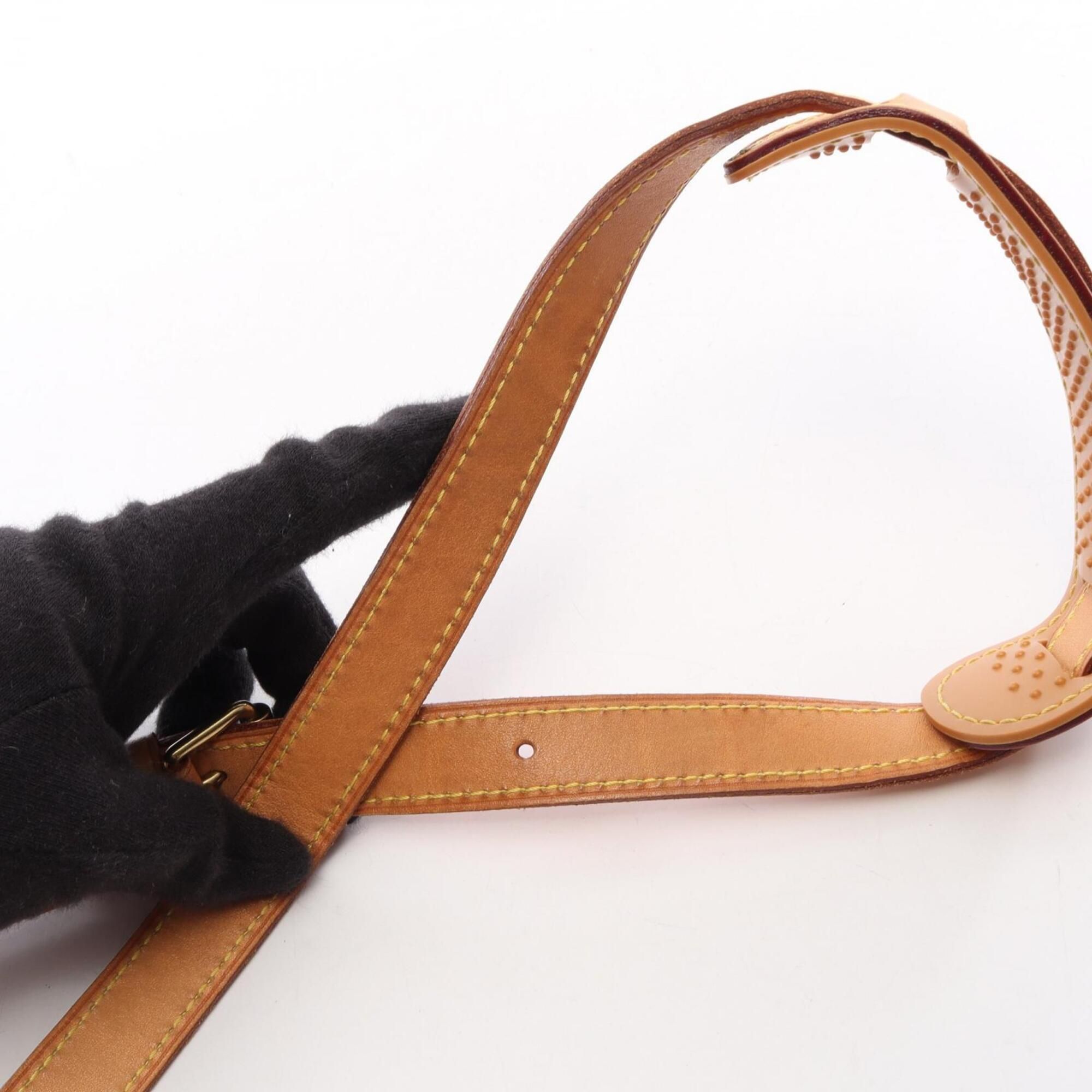 Coated Canvas Pvc Monogram Leather Handbag Shoulder Bag (Pre-Owned) - Louis Vuitton - Modalova
