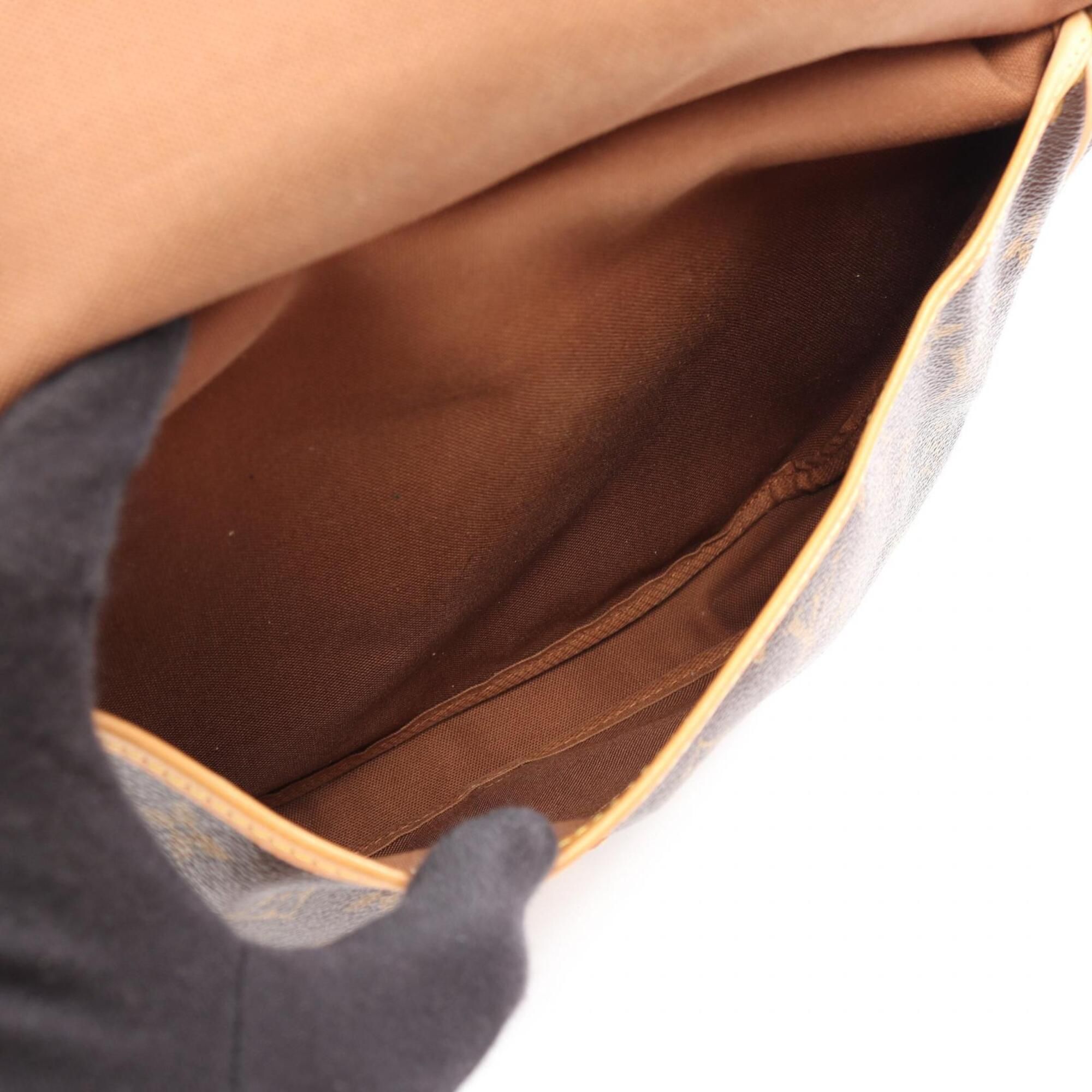 Coated Canvas Pvc Monogram Leather Handbag Shoulder Bag (Pre-Owned) - Louis Vuitton - Modalova