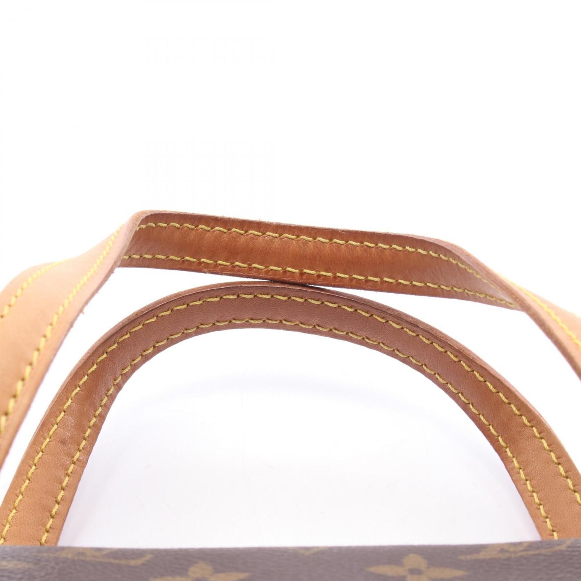 Coated Canvas Pvc Monogram Leather Handbag (Pre-Owned) - Louis Vuitton - Modalova