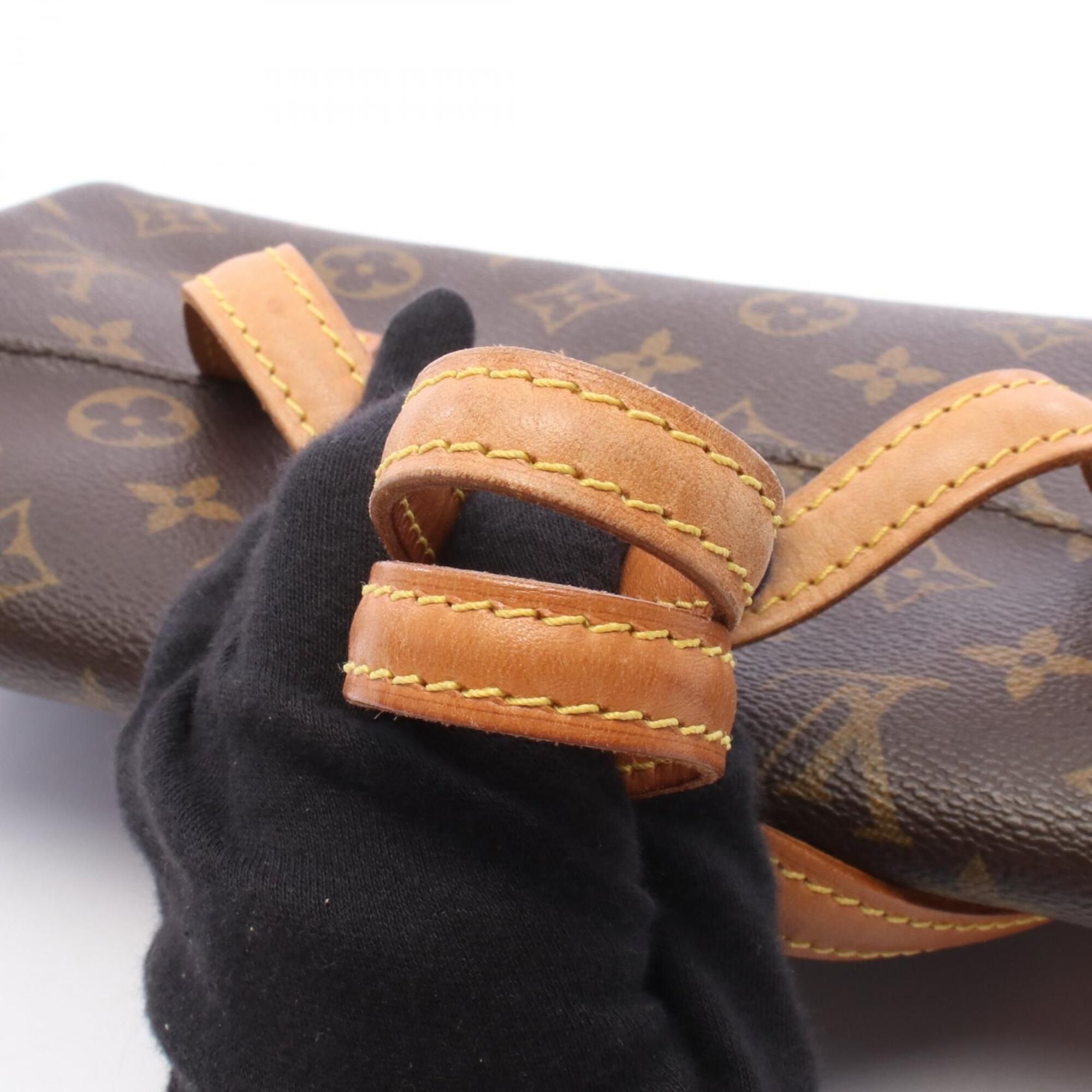Coated Canvas Pvc Monogram Leather Handbag (Pre-Owned) - Louis Vuitton - Modalova