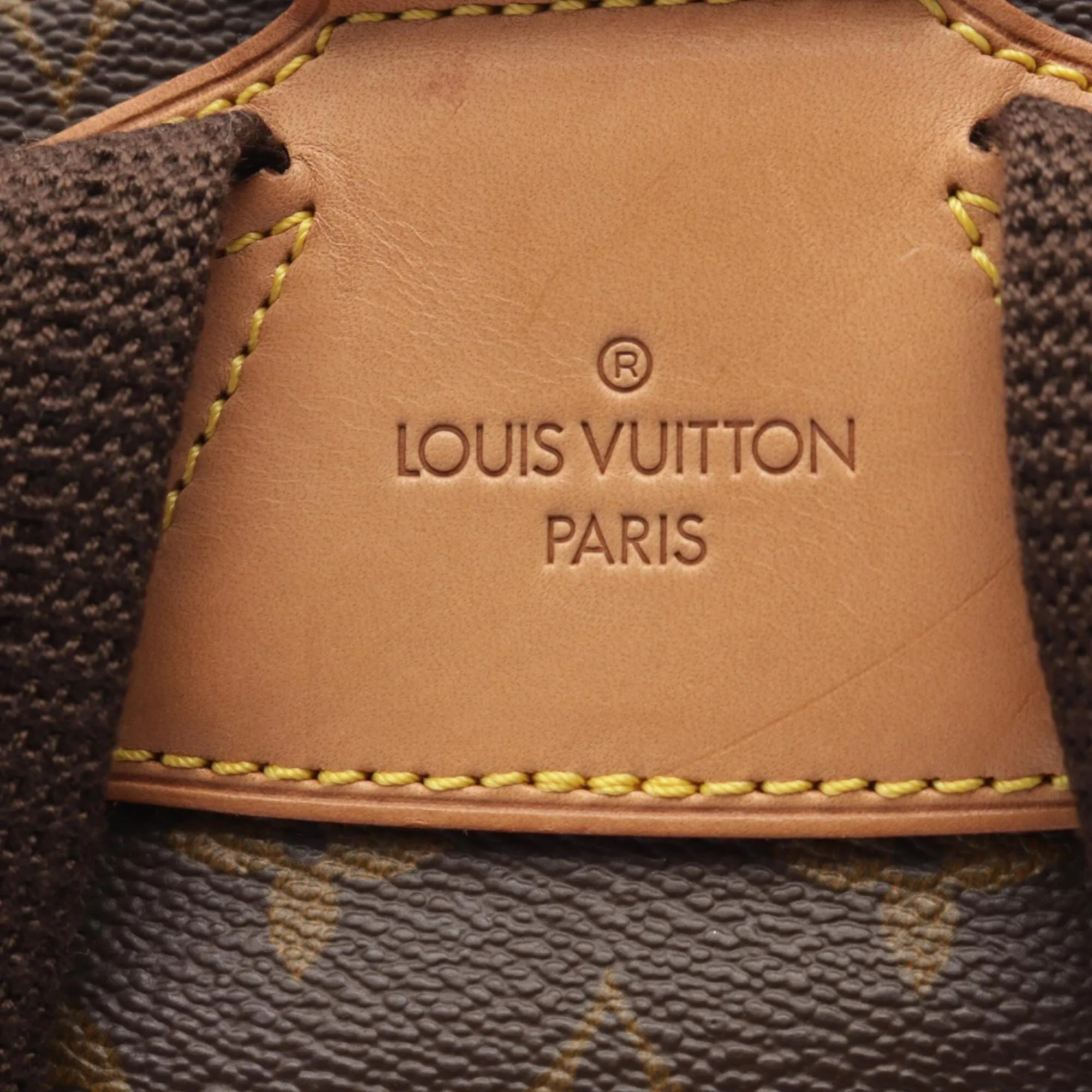 Coated Canvas Pvc Monogram Leather Backpack Handbag (Pre-Owned) - Louis Vuitton - Modalova
