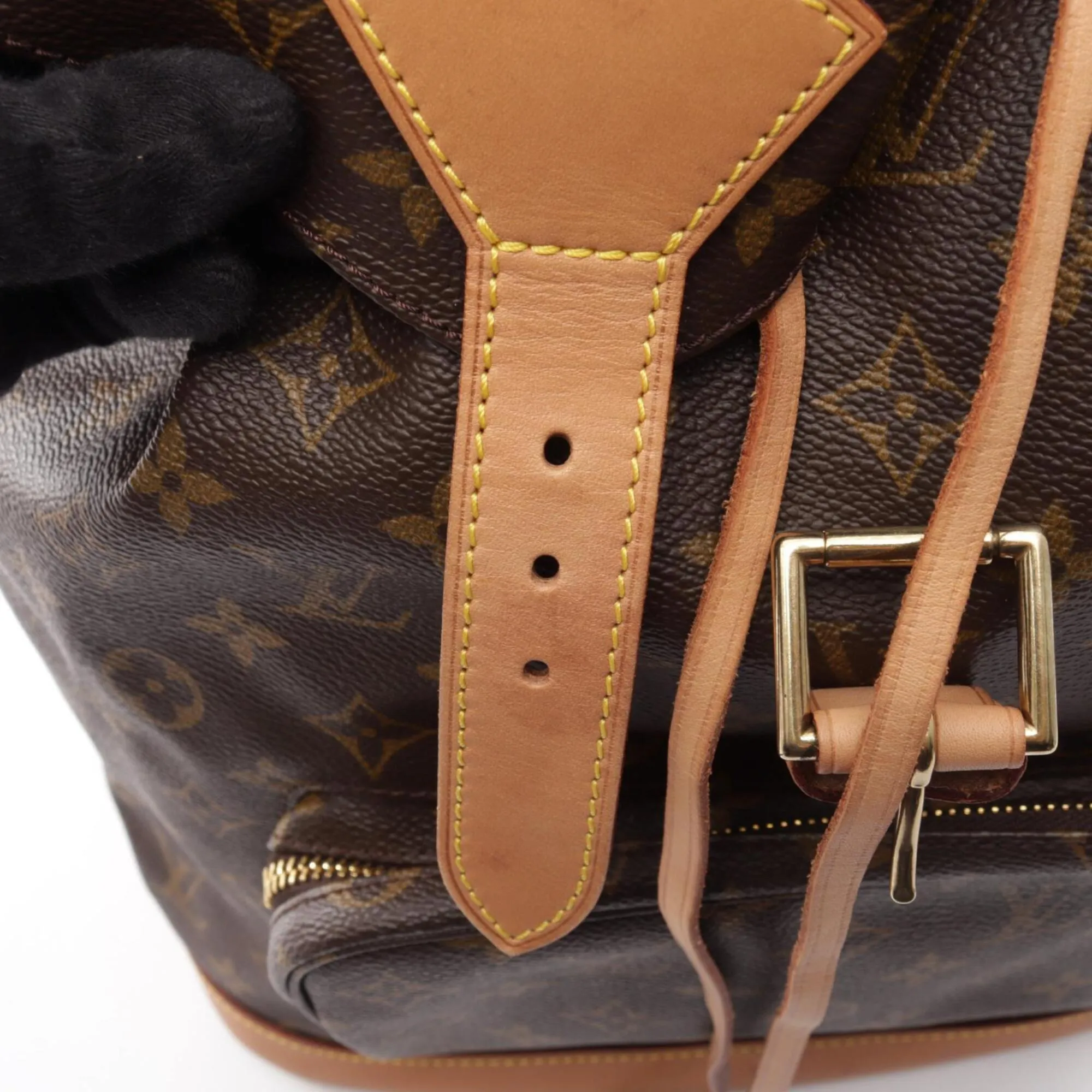 Coated Canvas Pvc Monogram Leather Backpack Handbag (Pre-Owned) - Louis Vuitton - Modalova