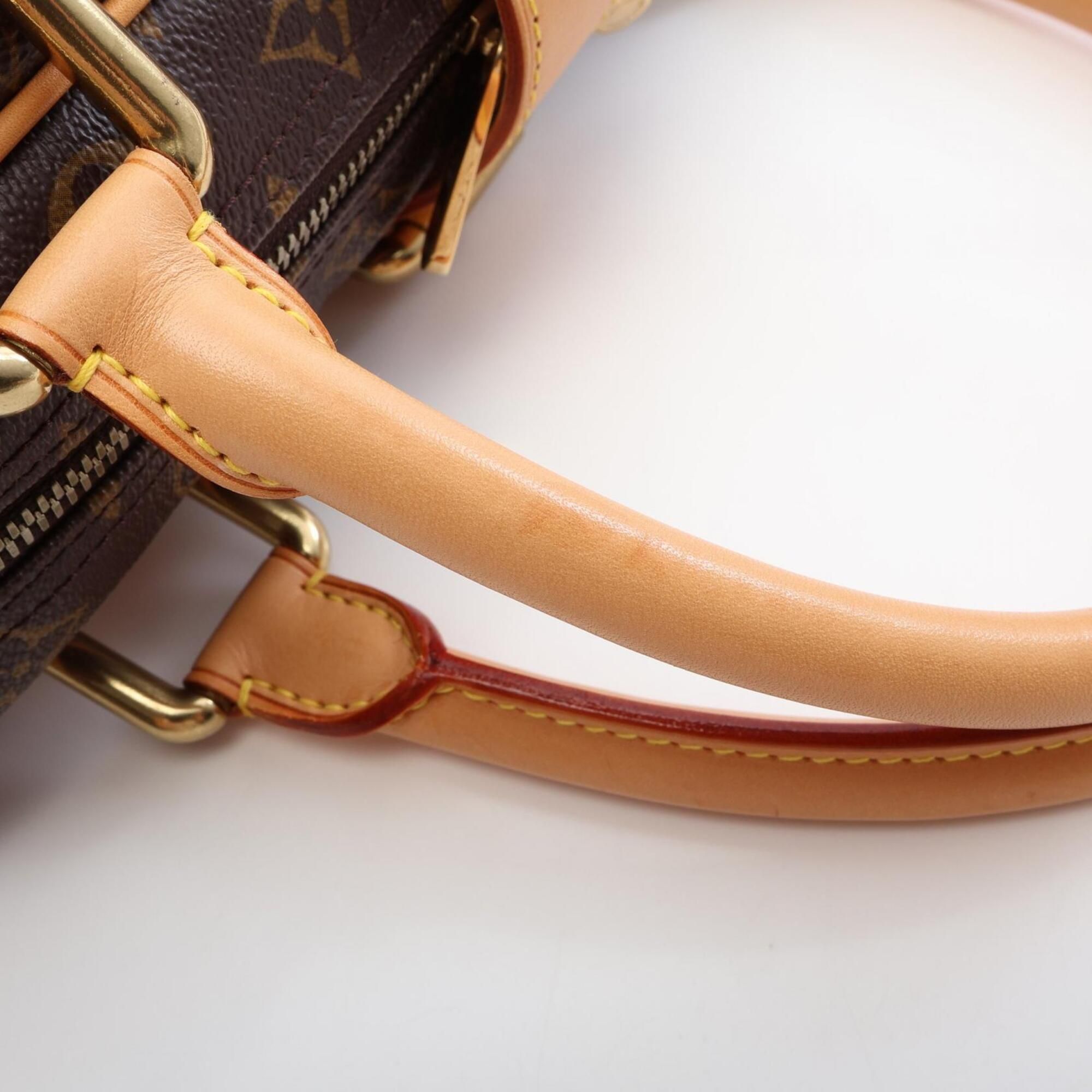 Coated Canvas Pvc Monogram Leather Handbag (Pre-Owned) - Louis Vuitton - Modalova