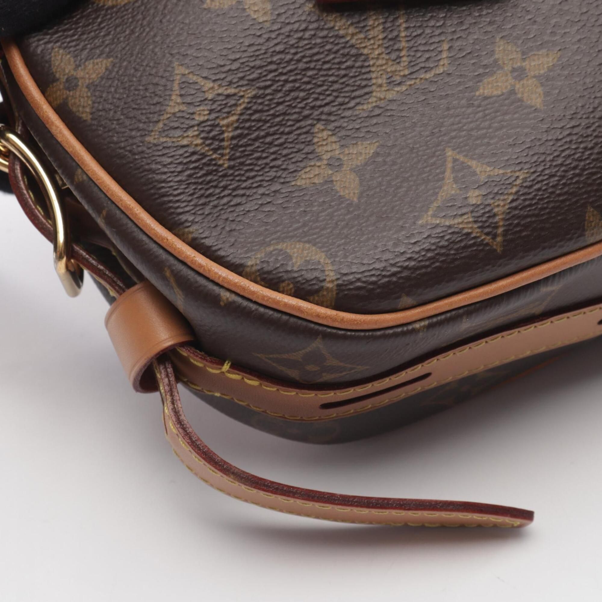 Pvc Coated Canvas Leather Handbag Shoulder Bag (Pre-Owned) - Louis Vuitton - Modalova