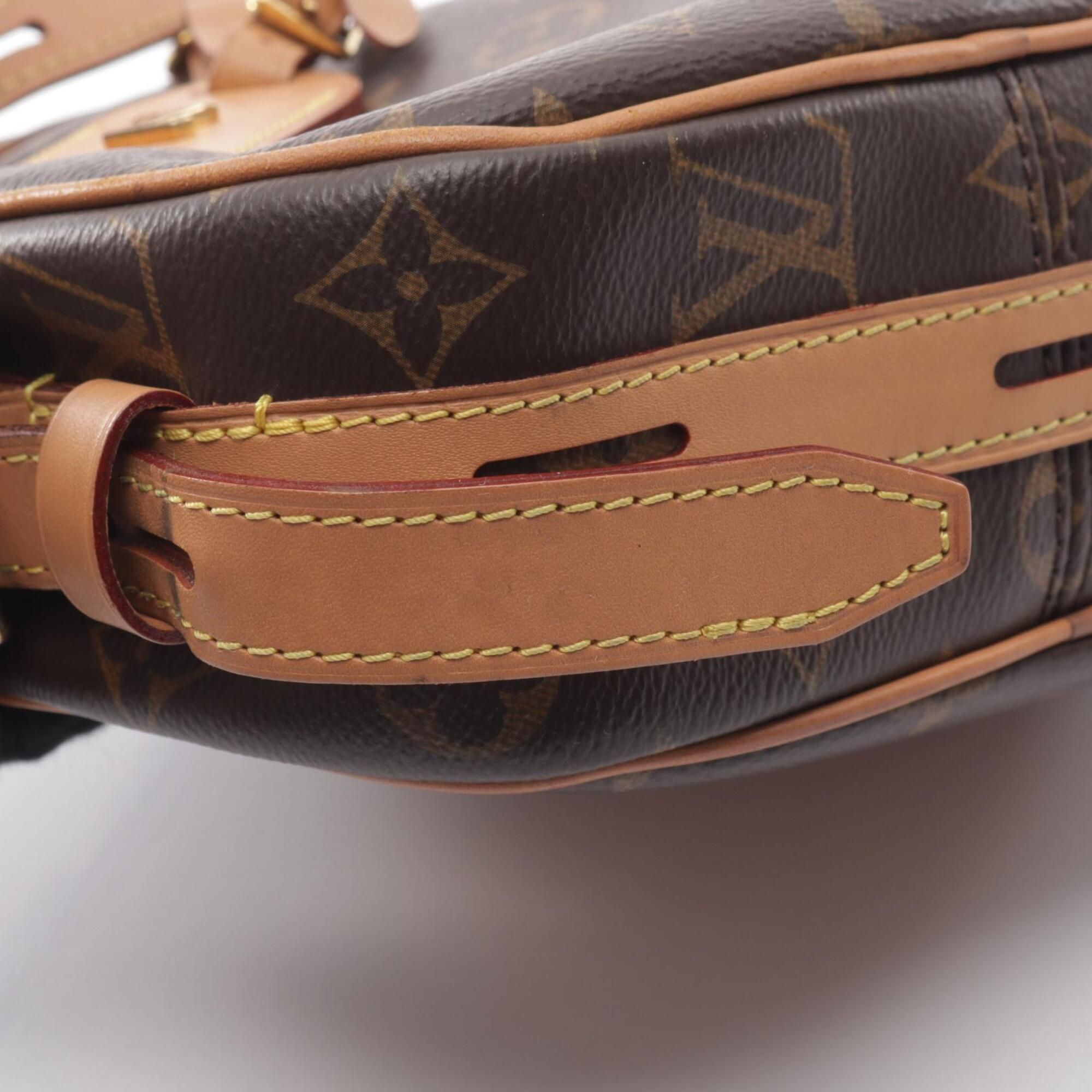 Pvc Coated Canvas Leather Handbag Shoulder Bag (Pre-Owned) - Louis Vuitton - Modalova