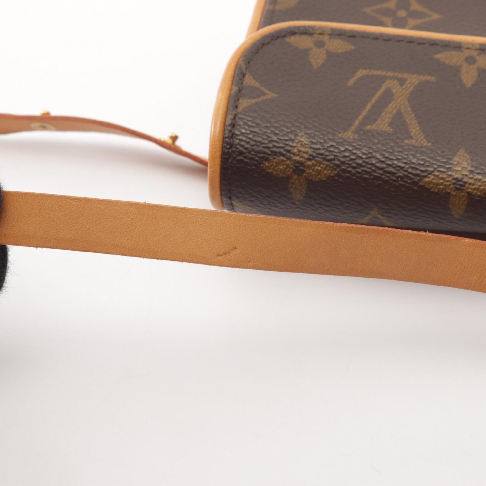 Pvc Coated Canvas Leather Fanny Pack Handbag (Pre-Owned) - Louis Vuitton - Modalova