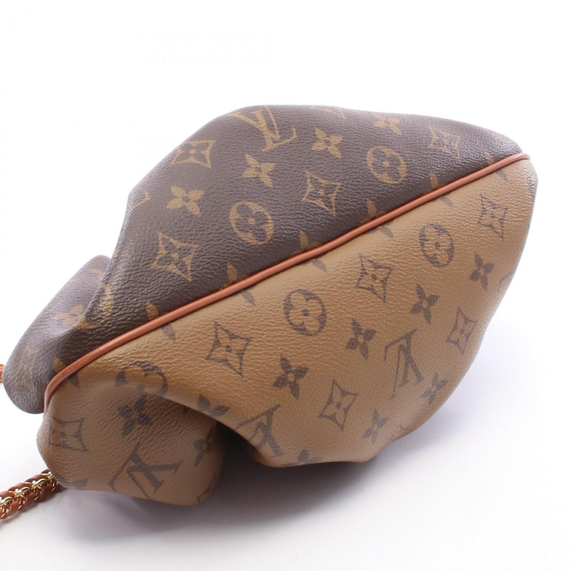 Coated Canvas Pvc Monogram Reverse Leather Handbag Shoulder Bag (Pre-Owned) - Louis Vuitton - Modalova