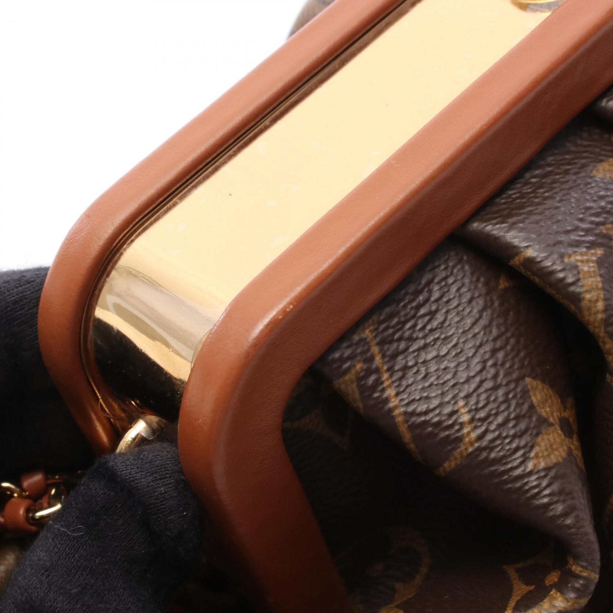 Coated Canvas Pvc Monogram Reverse Leather Handbag Shoulder Bag (Pre-Owned) - Louis Vuitton - Modalova