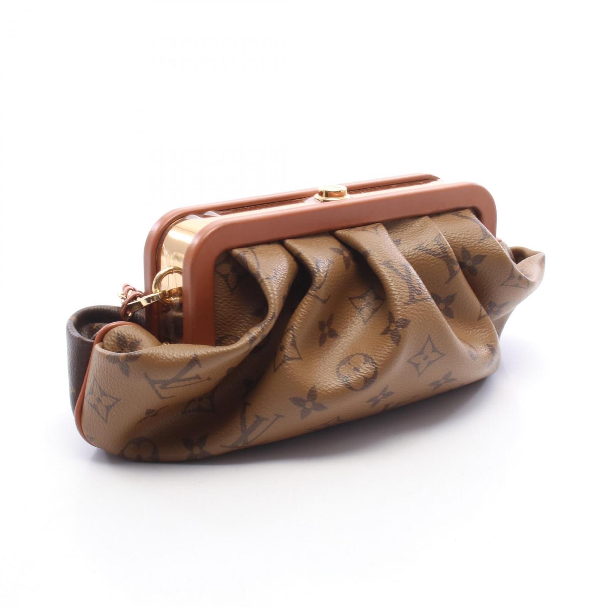 Coated Canvas Pvc Monogram Reverse Leather Handbag Shoulder Bag (Pre-Owned) - Louis Vuitton - Modalova