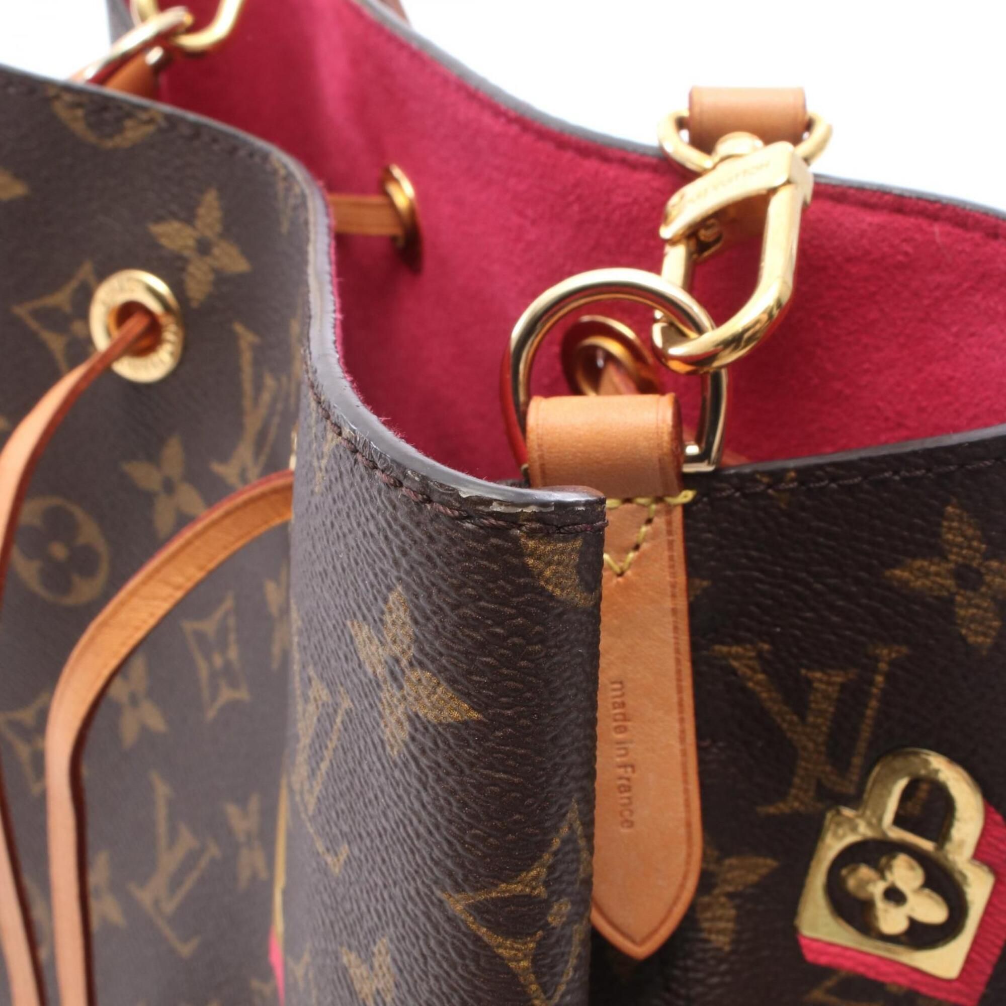 Coated Canvas Pvc Monogram Leather Handbag Shoulder Bag (Pre-Owned) - Louis Vuitton - Modalova
