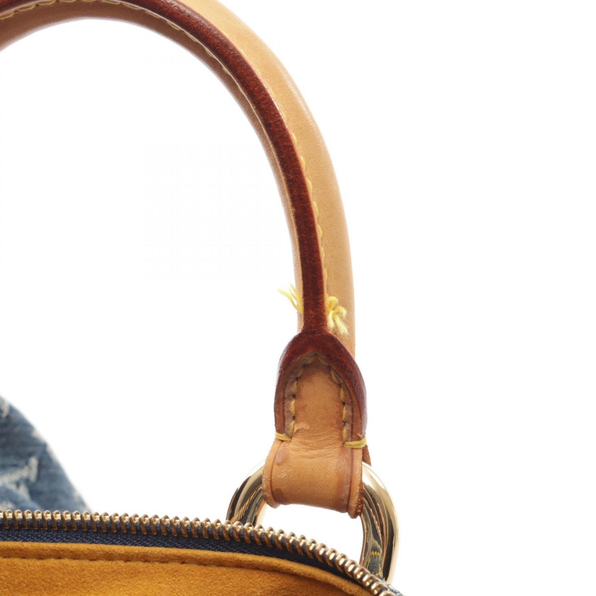 Denim Leather Handbag (Pre-Owned) - Louis Vuitton - Modalova
