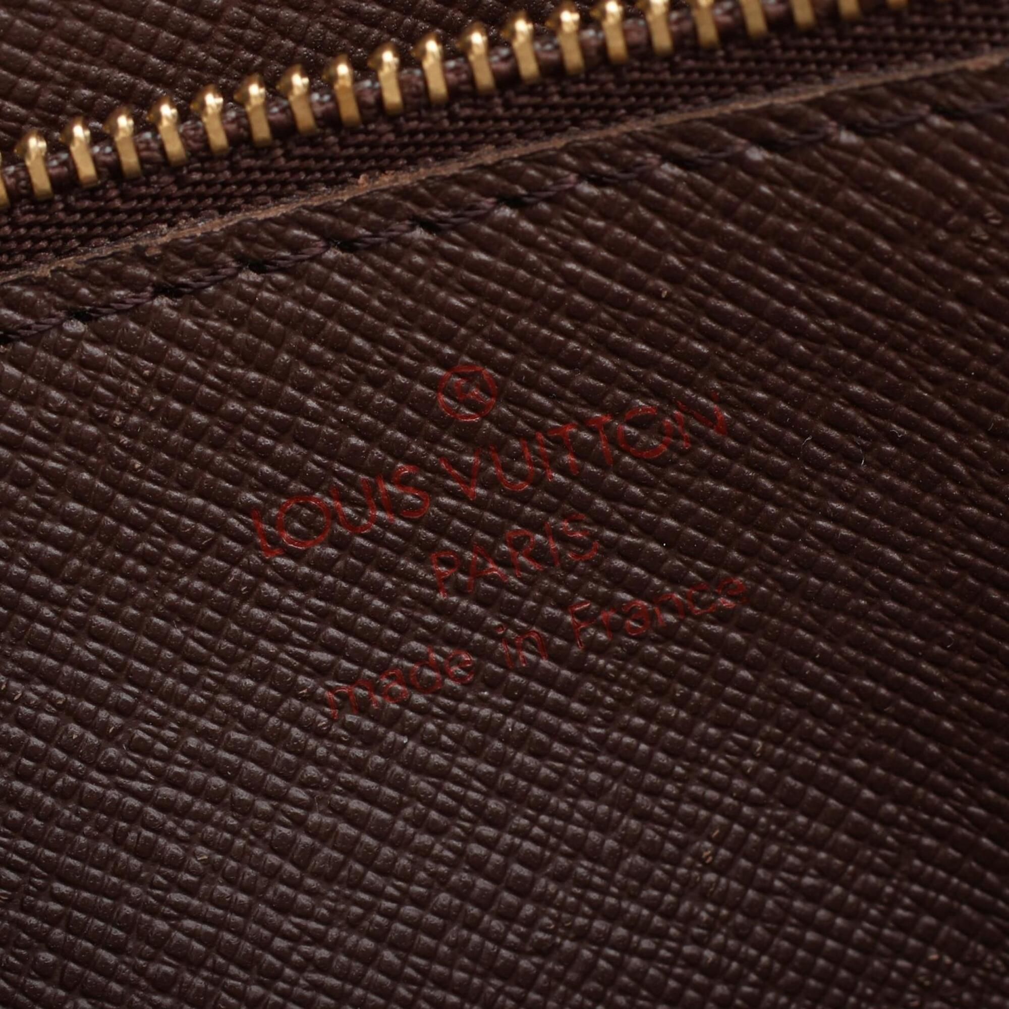 Coated Canvas Damier Canvas Leather Handbag Shoulder Bag (Pre-Owned) - Louis Vuitton - Modalova