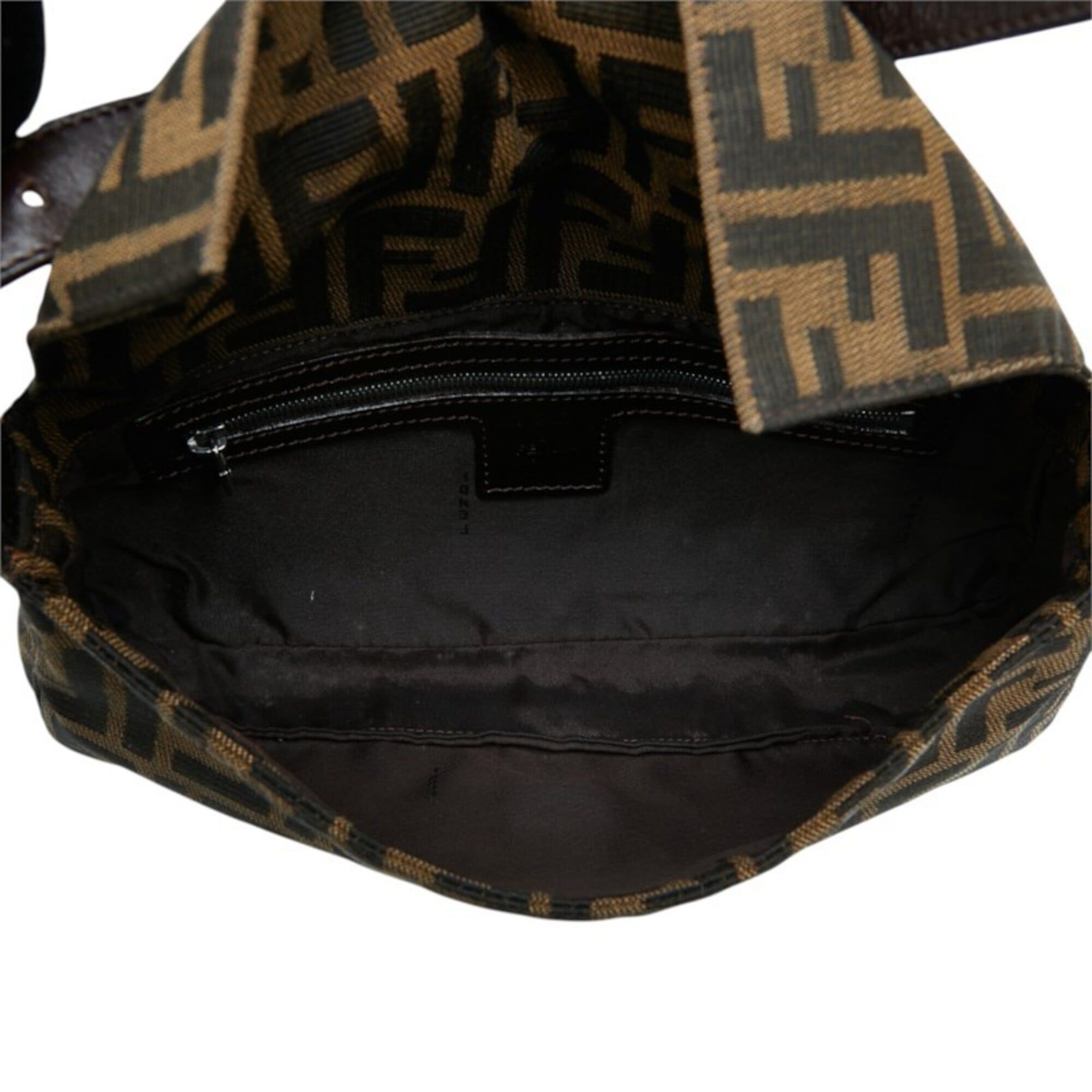 Canvas Leather Handbag (Pre-Owned) - Fendi - Modalova