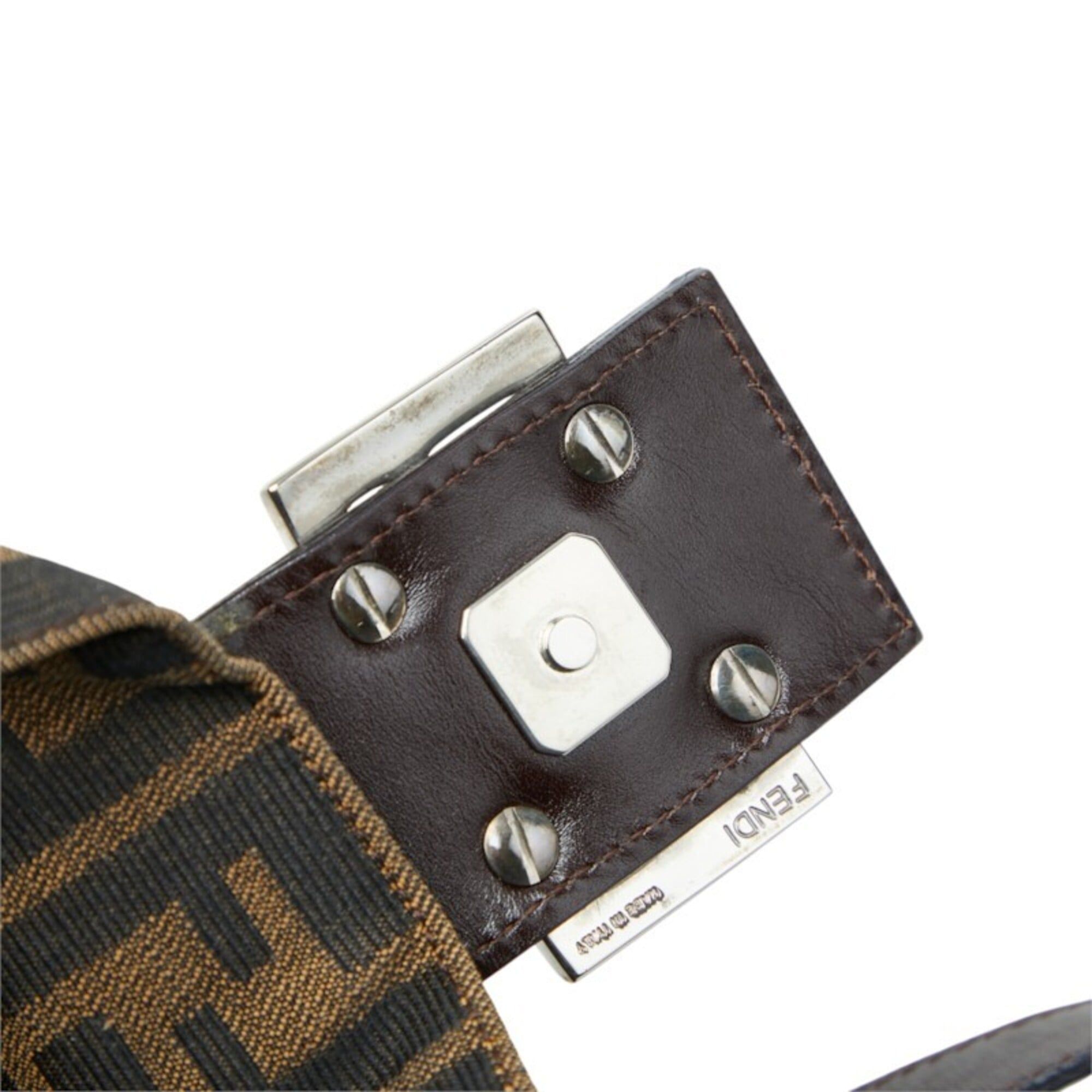Canvas Leather Handbag (Pre-Owned) - Fendi - Modalova
