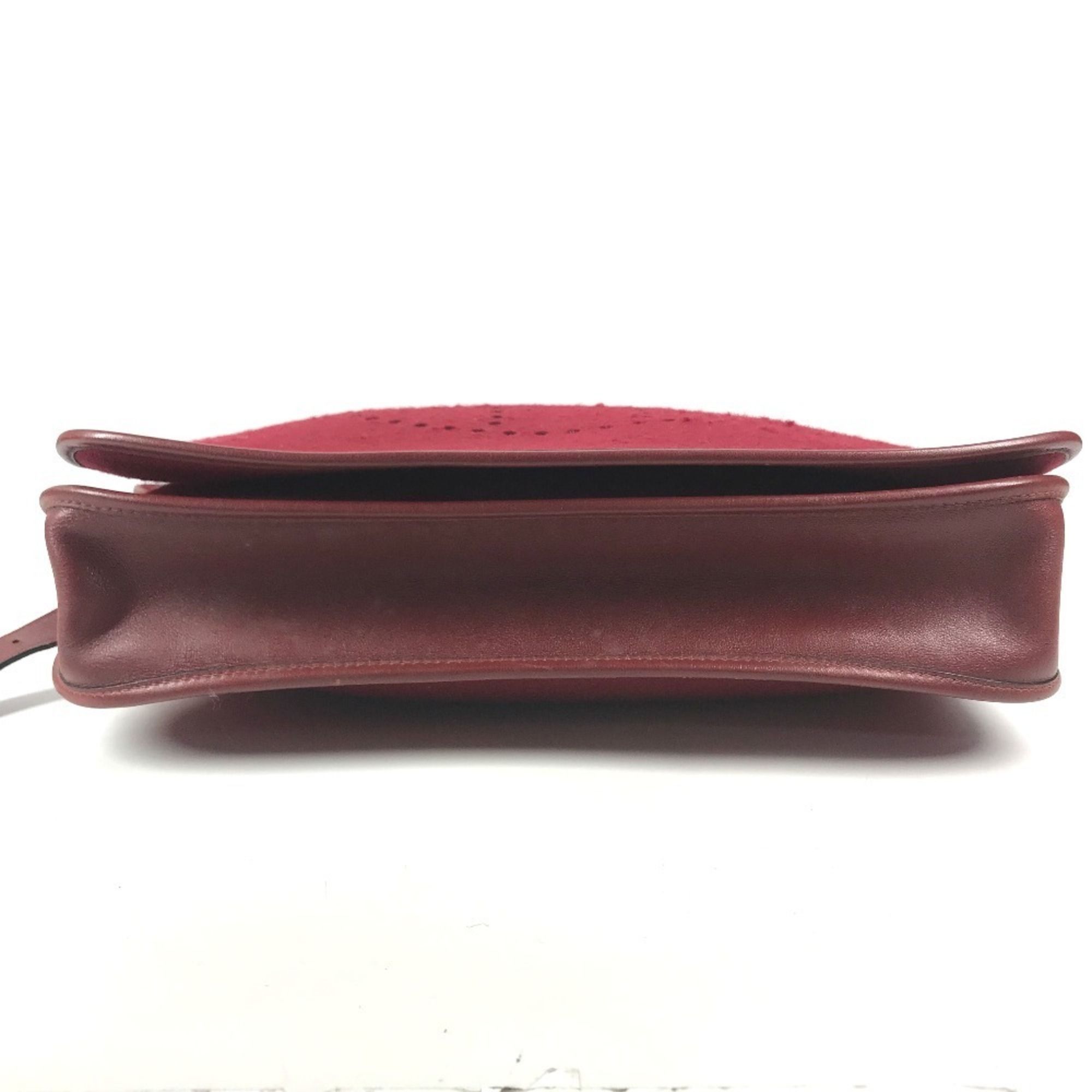 Felt Leather Shoulder Bag (Pre-Owned) - Hermes - Modalova