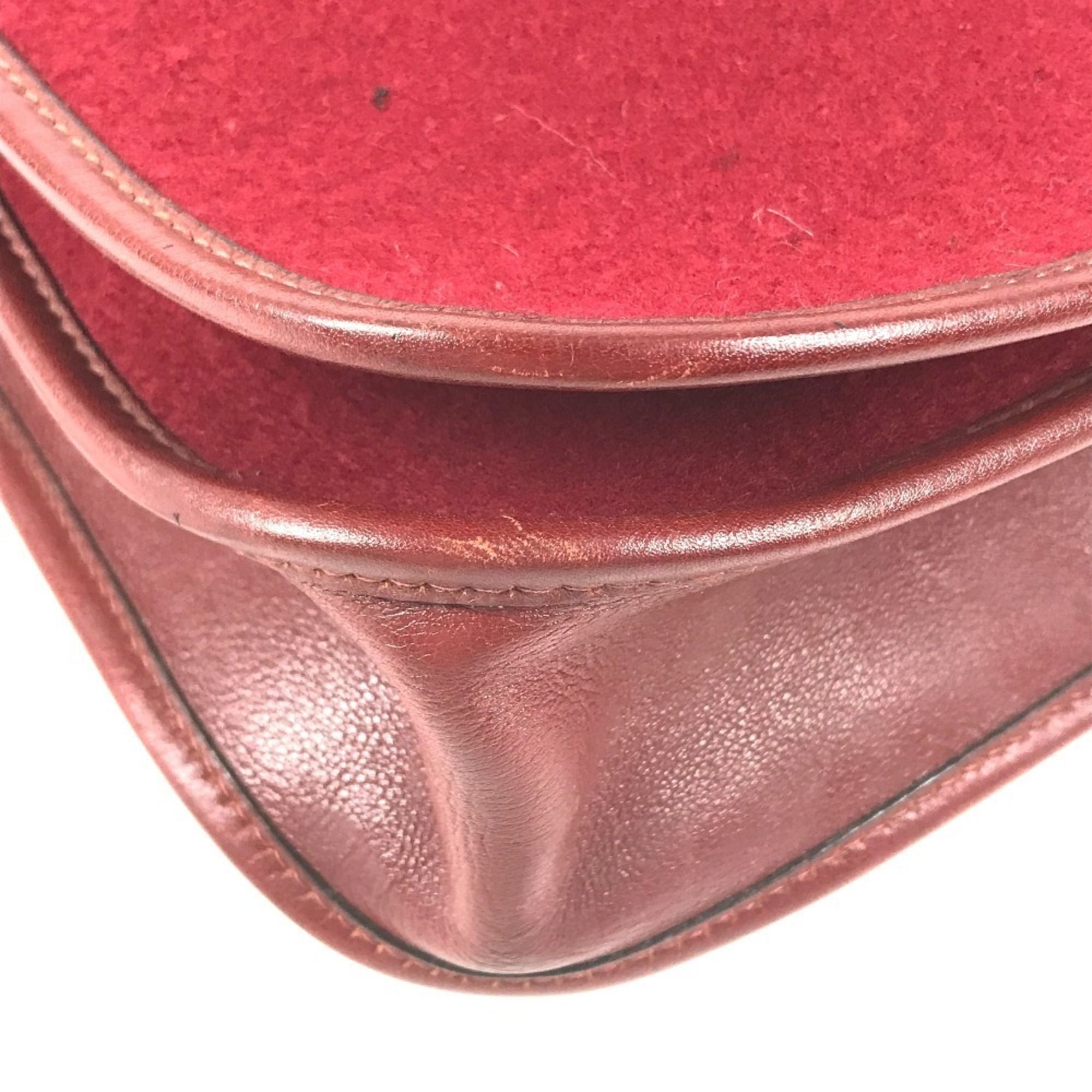 Felt Leather Shoulder Bag (Pre-Owned) - Hermes - Modalova