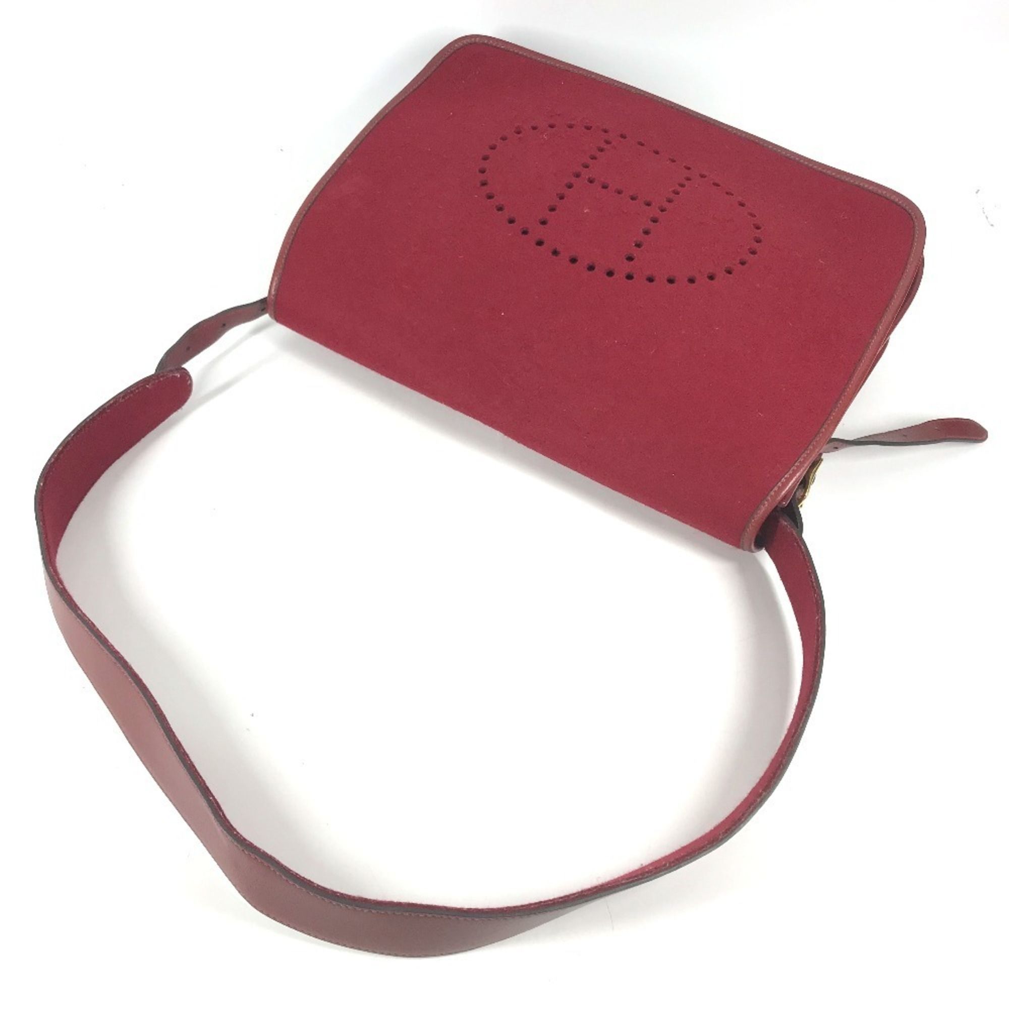 Felt Leather Shoulder Bag (Pre-Owned) - Hermes - Modalova