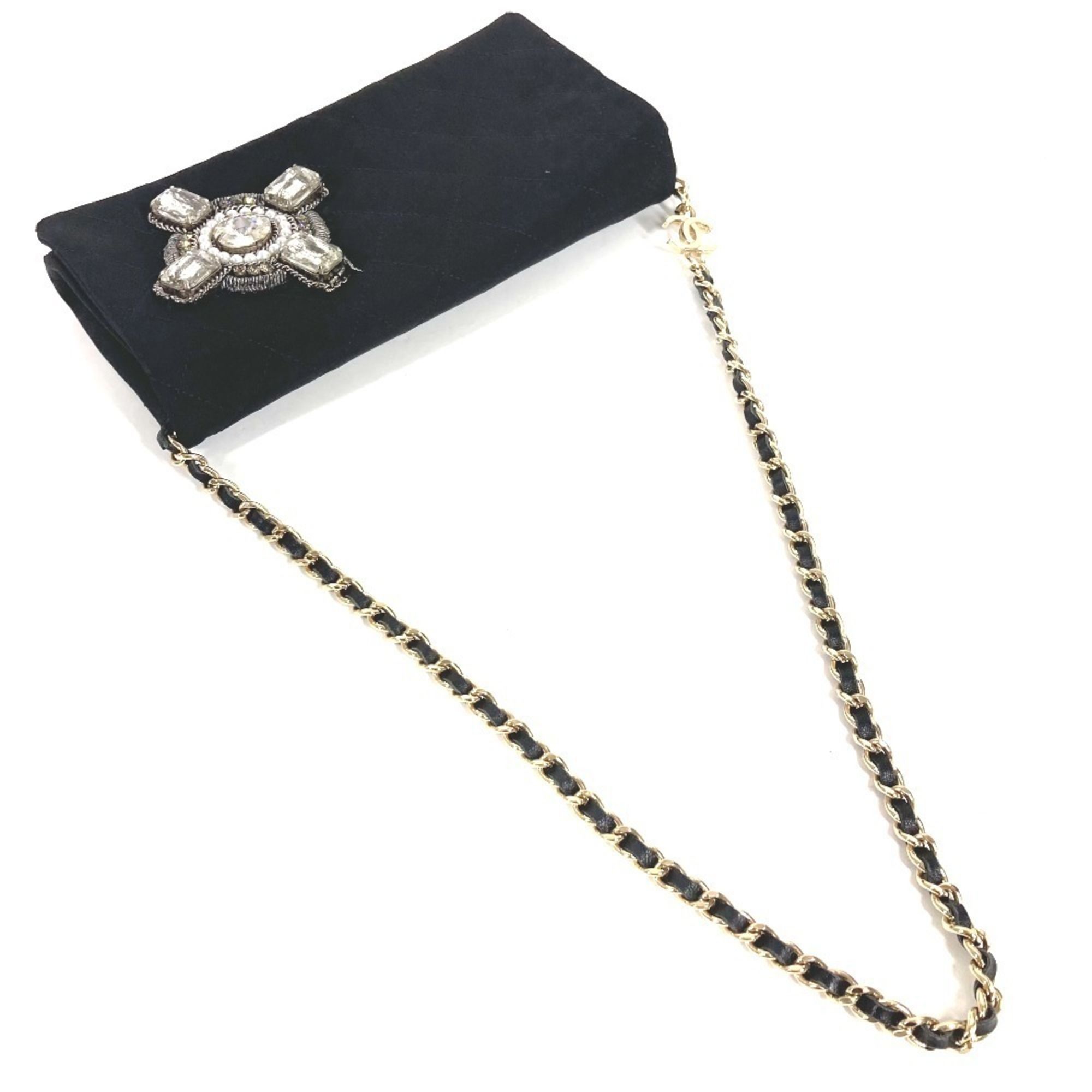 Satin Handbag Shoulder Bag (Pre-Owned) - Chanel - Modalova