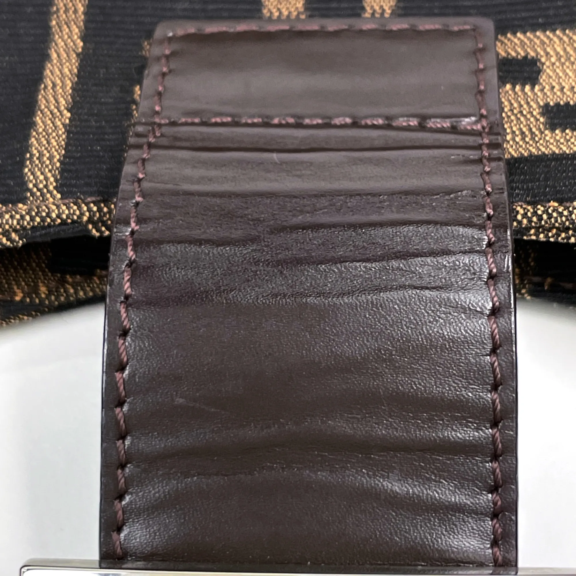 Canvas Leather Shoulder Bag (Pre-Owned) - Fendi - Modalova