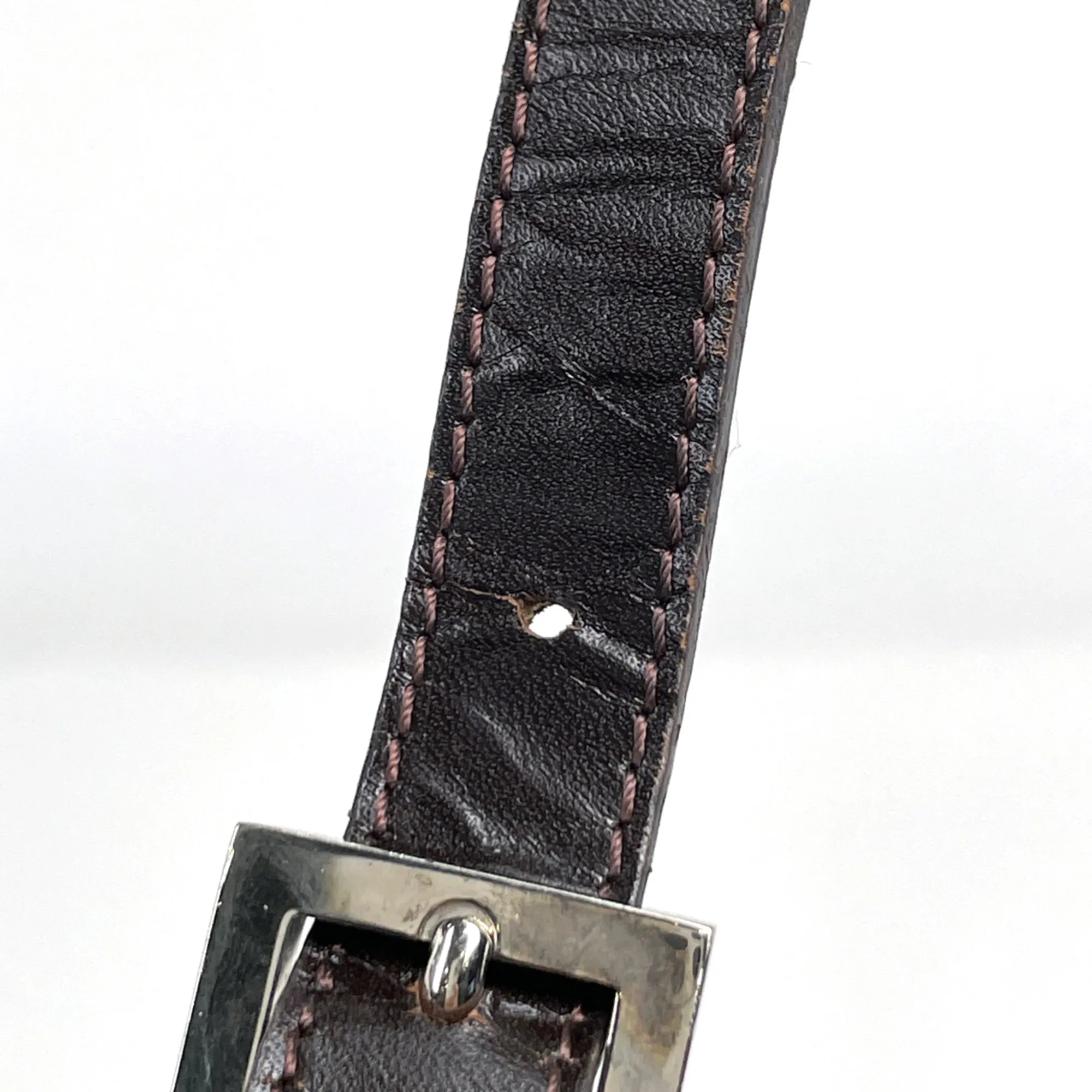 Canvas Leather Shoulder Bag (Pre-Owned) - Fendi - Modalova