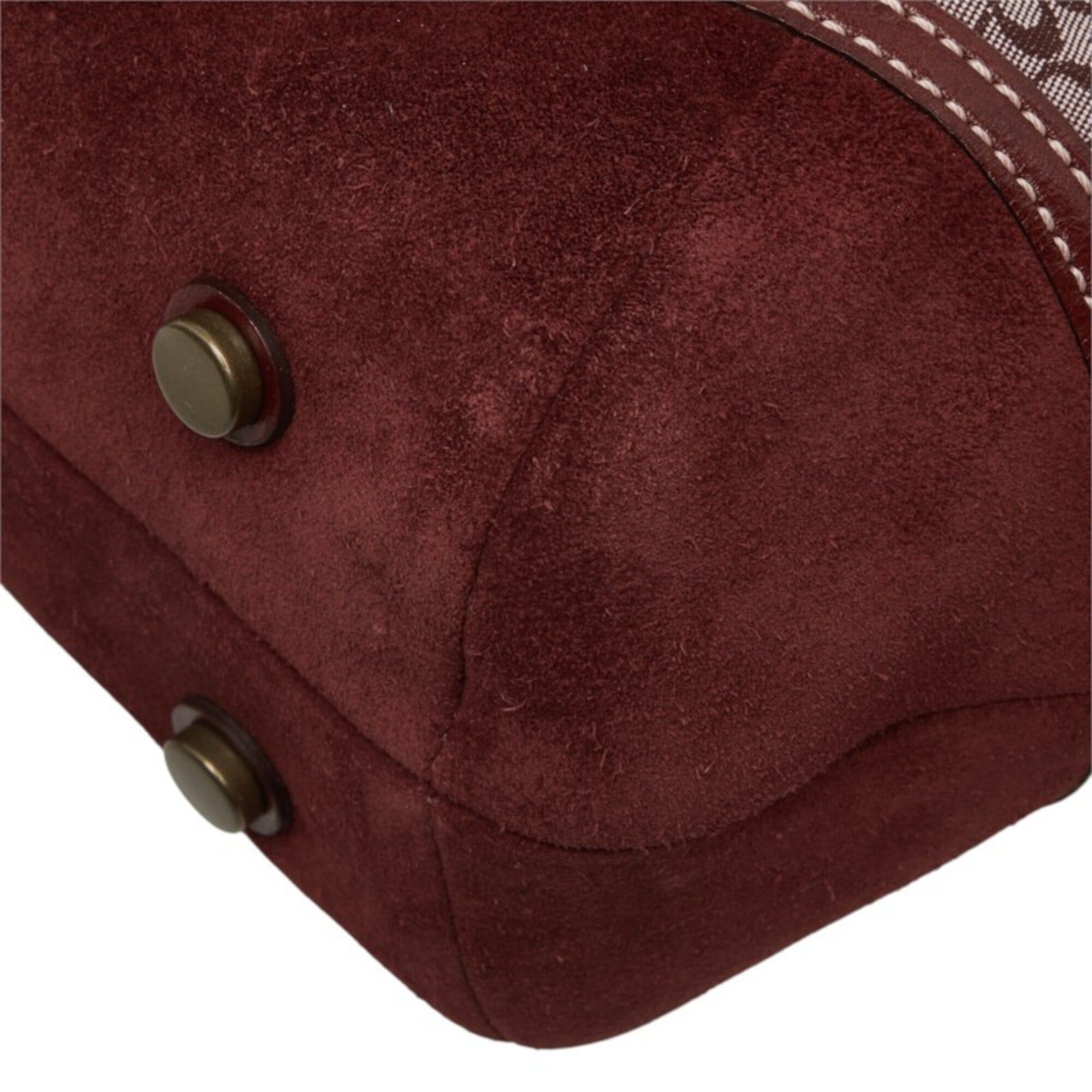 Canvas Leather Handbag (Pre-Owned) - Coach - Modalova