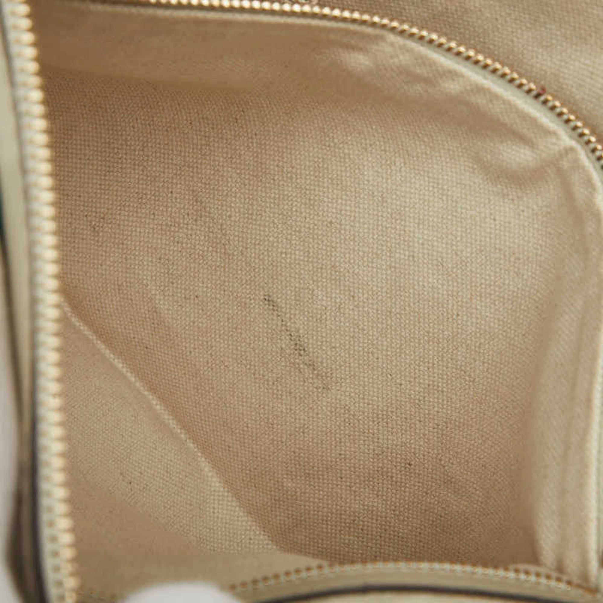 Canvas Leather Shoulder Bag (Pre-Owned) - Gucci - Modalova