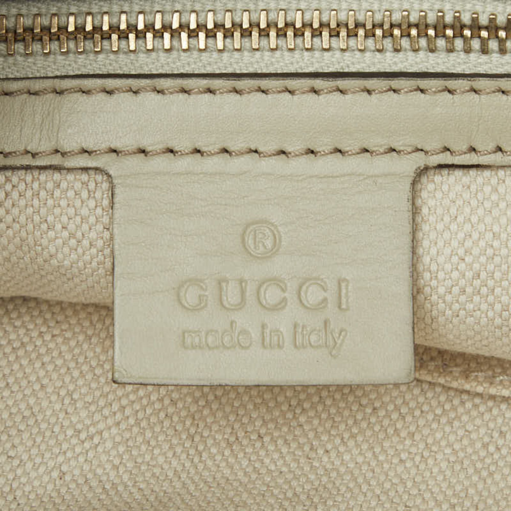 Canvas Leather Shoulder Bag (Pre-Owned) - Gucci - Modalova