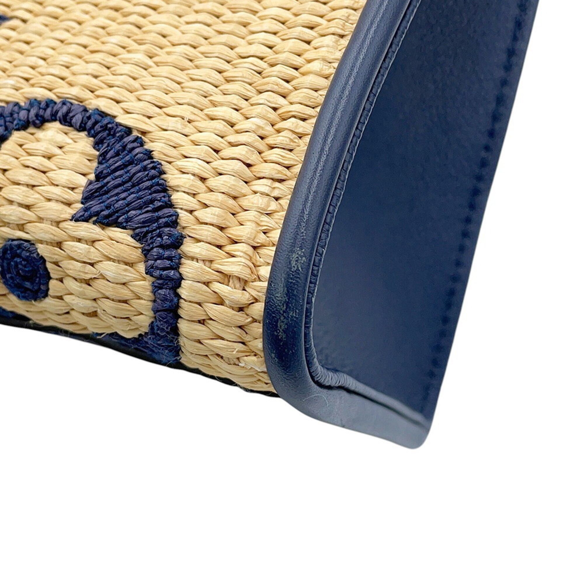 Monogram Raffia Handbag Tote Bag (Pre-Owned) - Louis Vuitton - Modalova