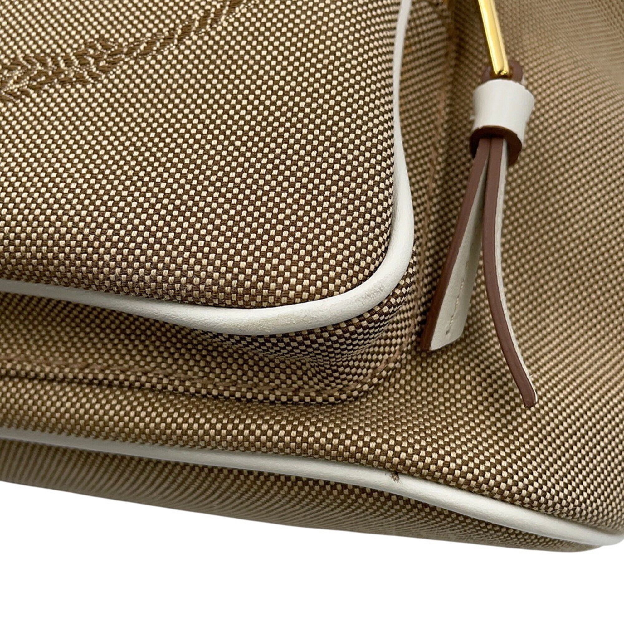 Canvas Leather Handbag (Pre-Owned) - Prada - Modalova