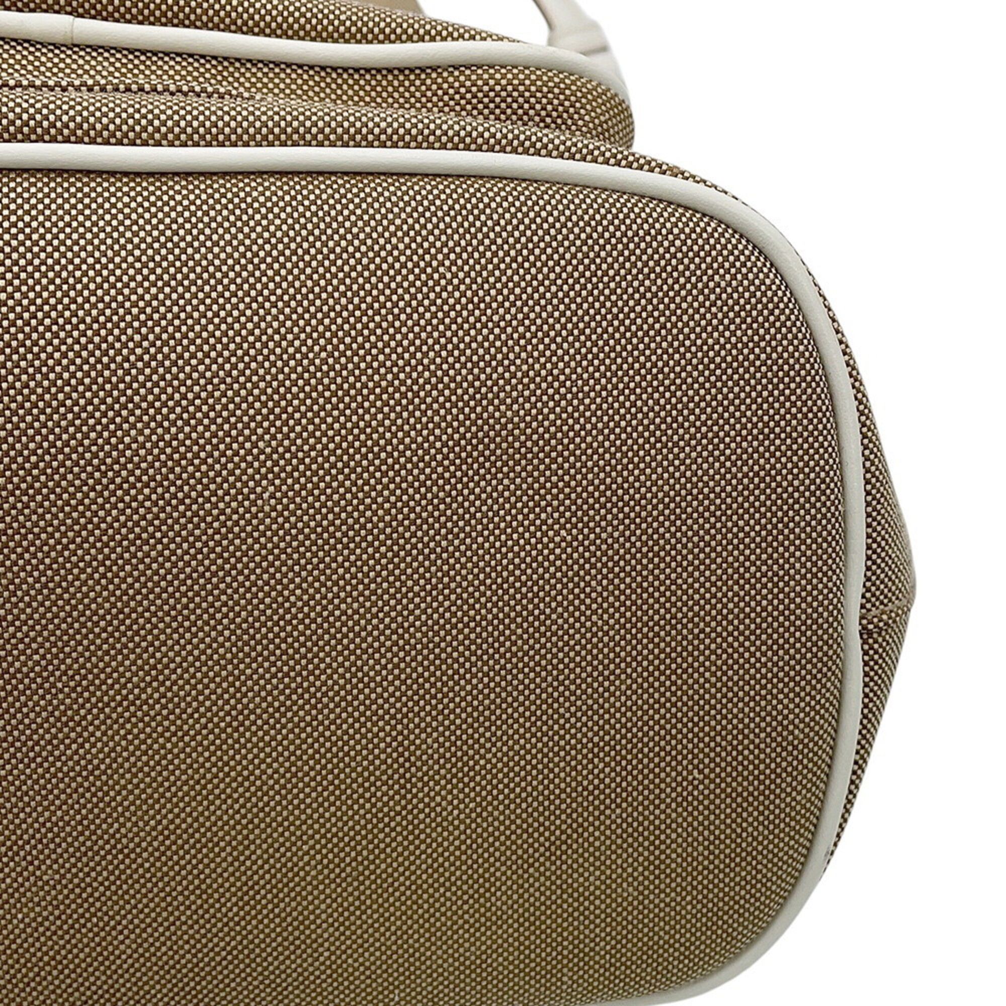 Canvas Leather Handbag (Pre-Owned) - Prada - Modalova