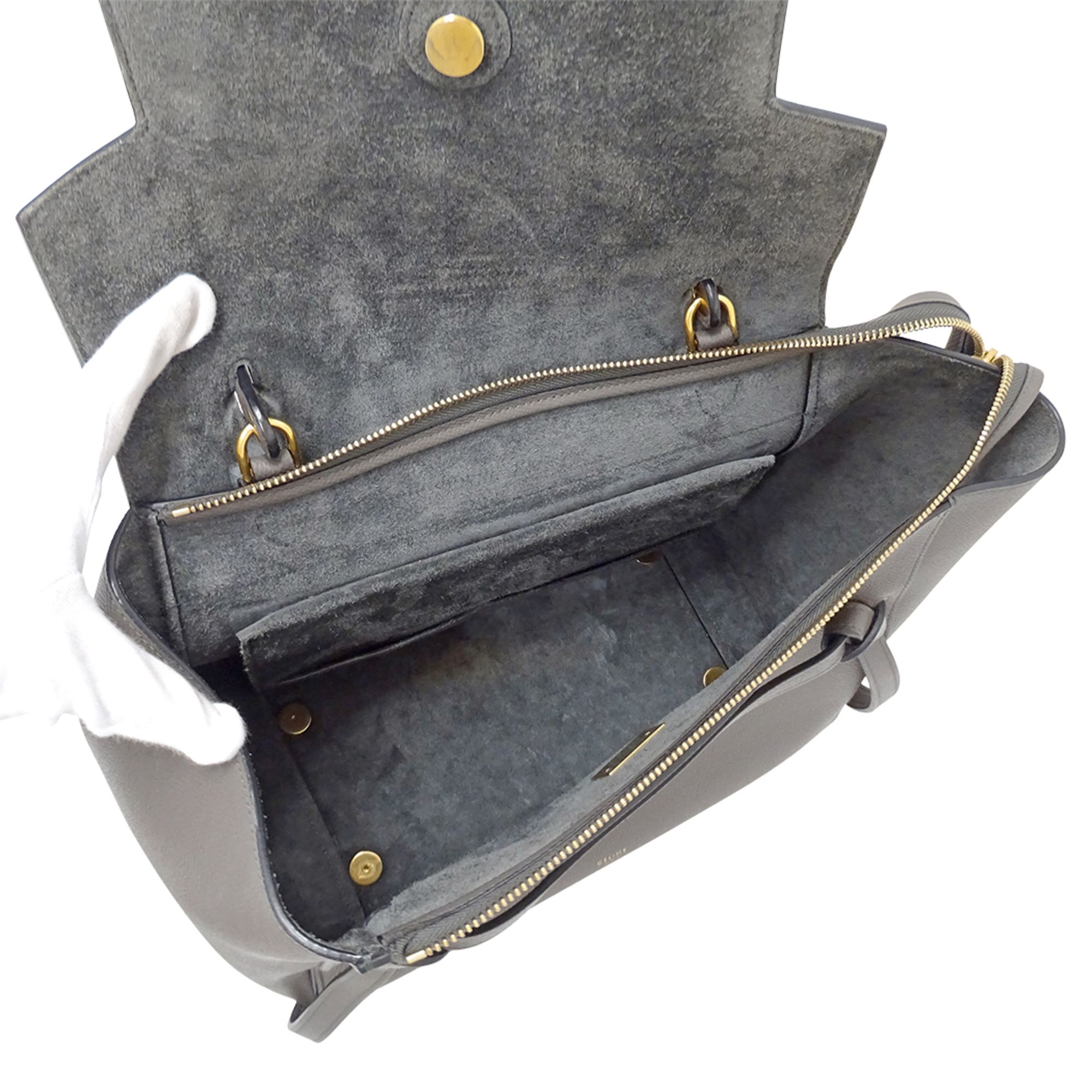 Leather Handbag Shoulder Bag (Pre-Owned) - Celine - Modalova