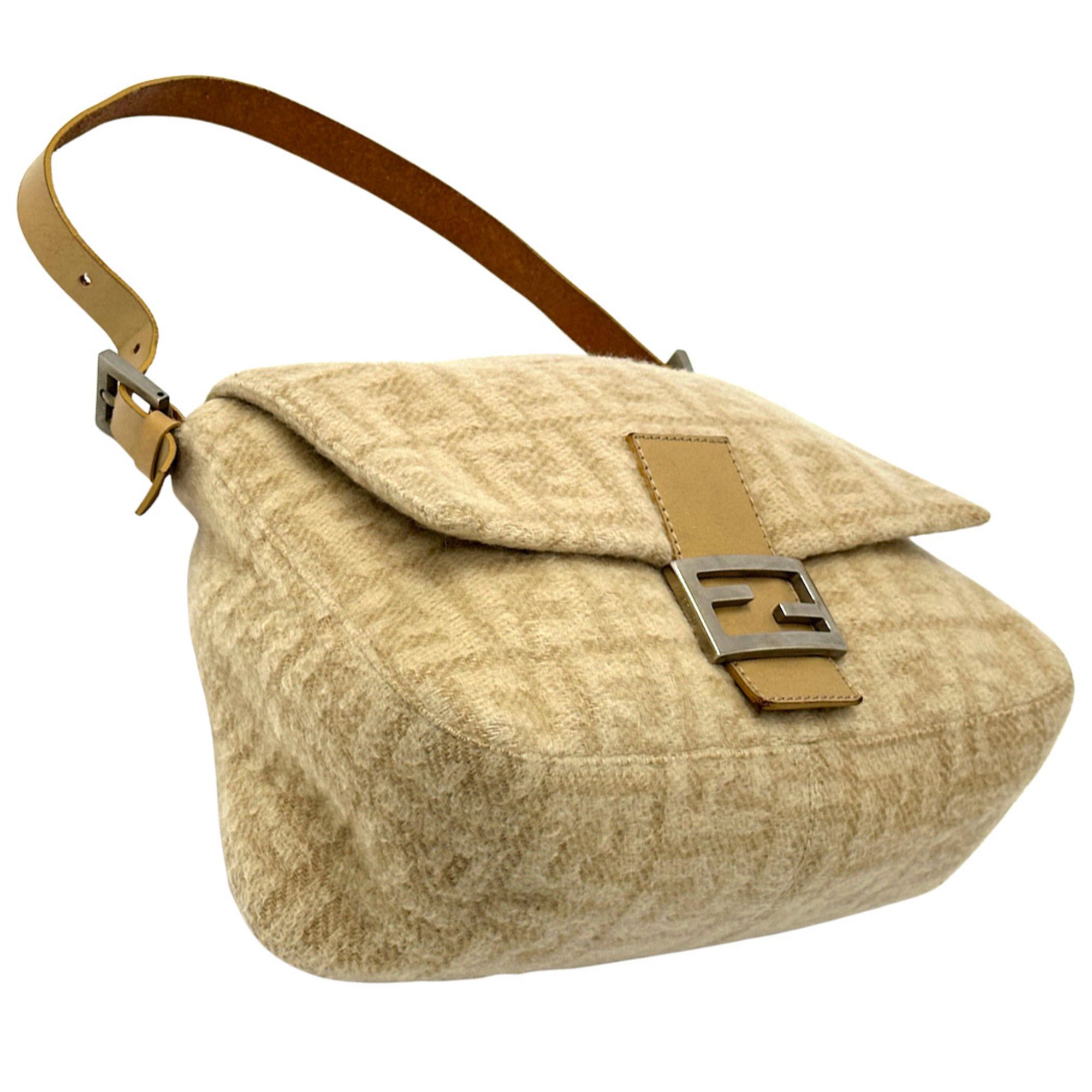 Wool Handbag Shoulder Bag (Pre-Owned) - Fendi - Modalova