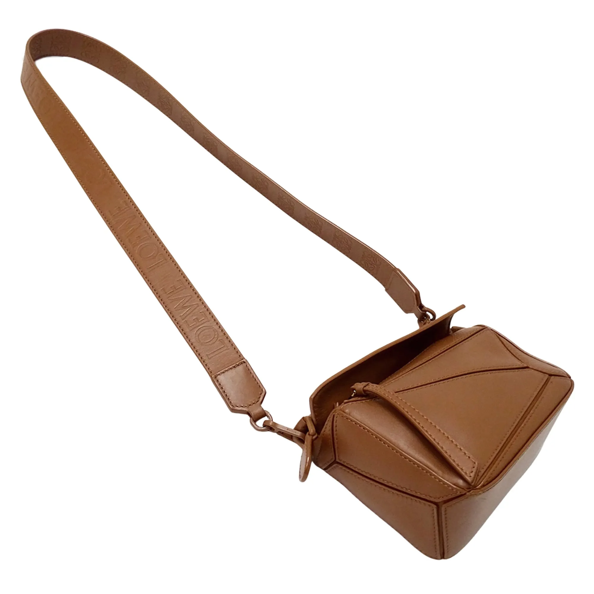 Puzzle Leather Handbag Shoulder Bag (Pre-Owned) - Loewe - Modalova