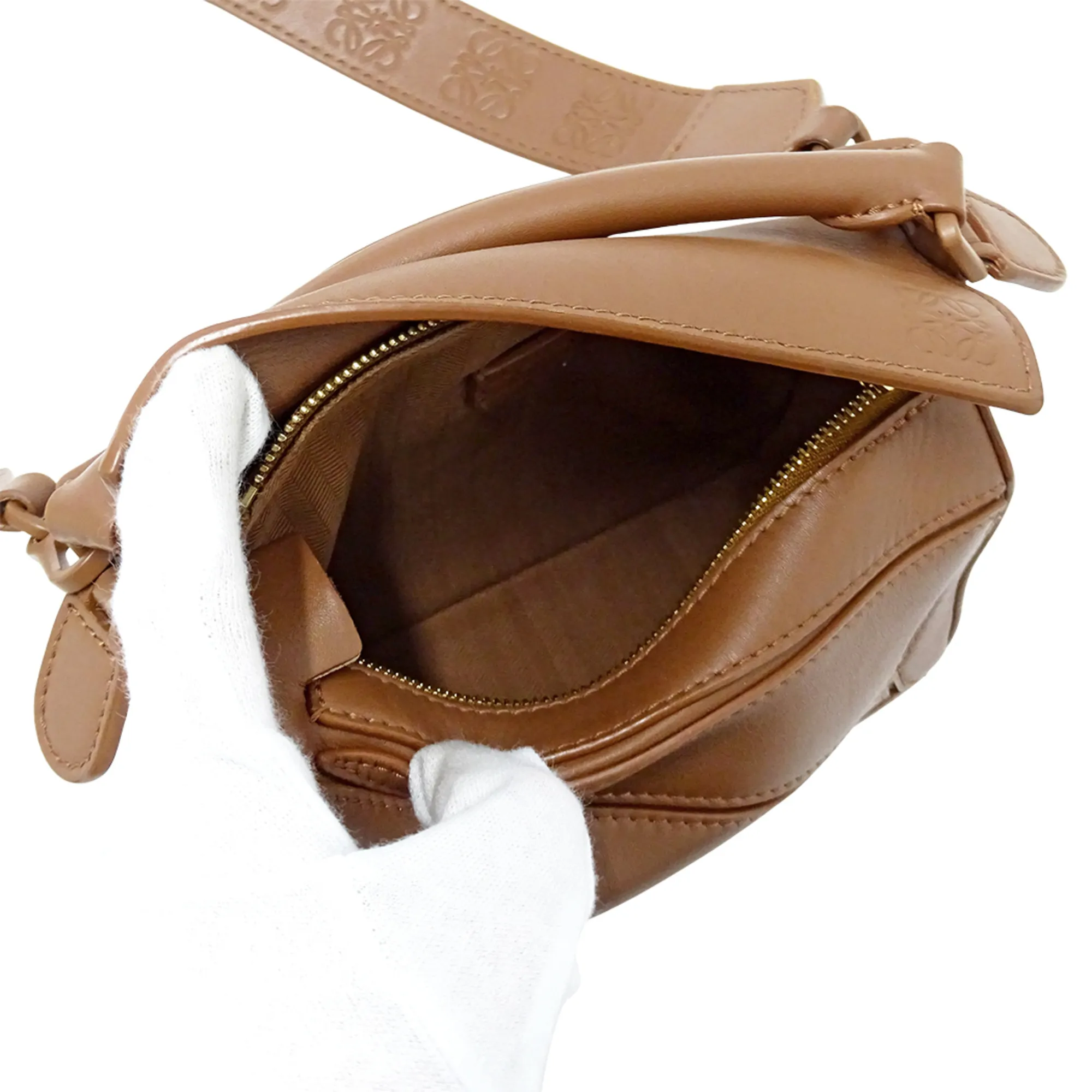 Puzzle Leather Handbag Shoulder Bag (Pre-Owned) - Loewe - Modalova