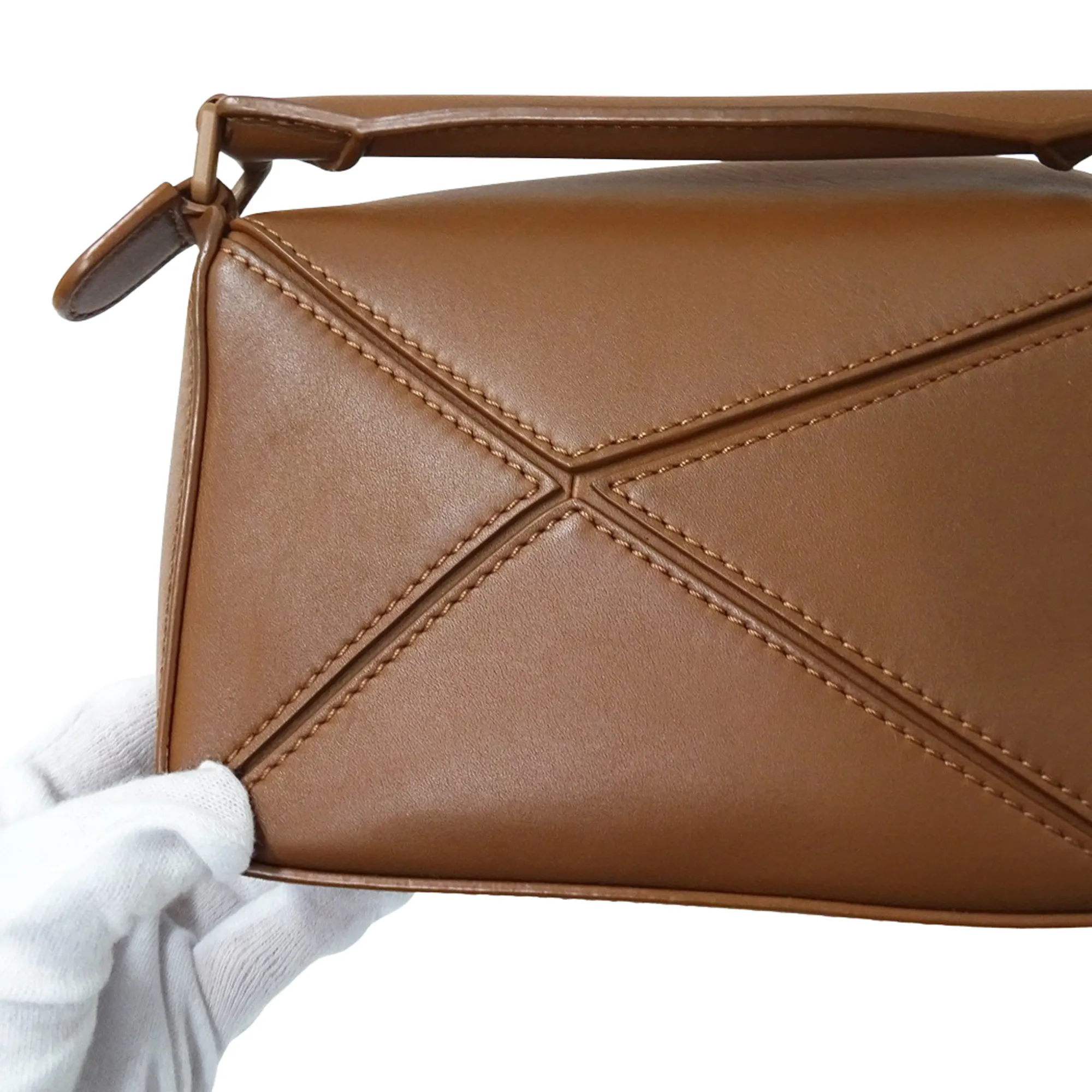 Puzzle Leather Handbag Shoulder Bag (Pre-Owned) - Loewe - Modalova