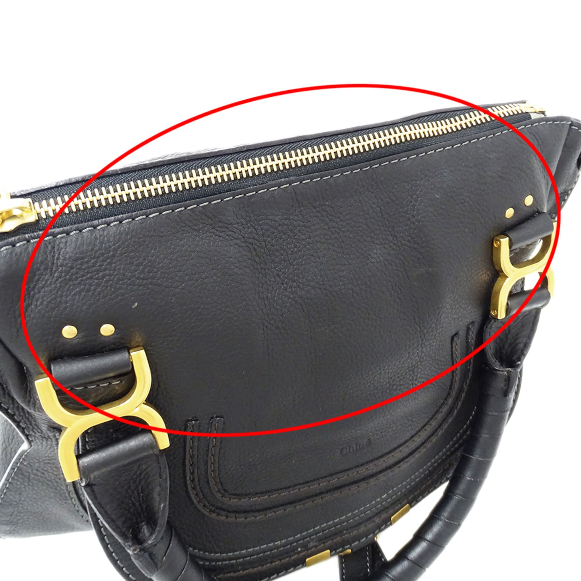 Marcie Leather Handbag (Pre-Owned) - Chloé - Modalova