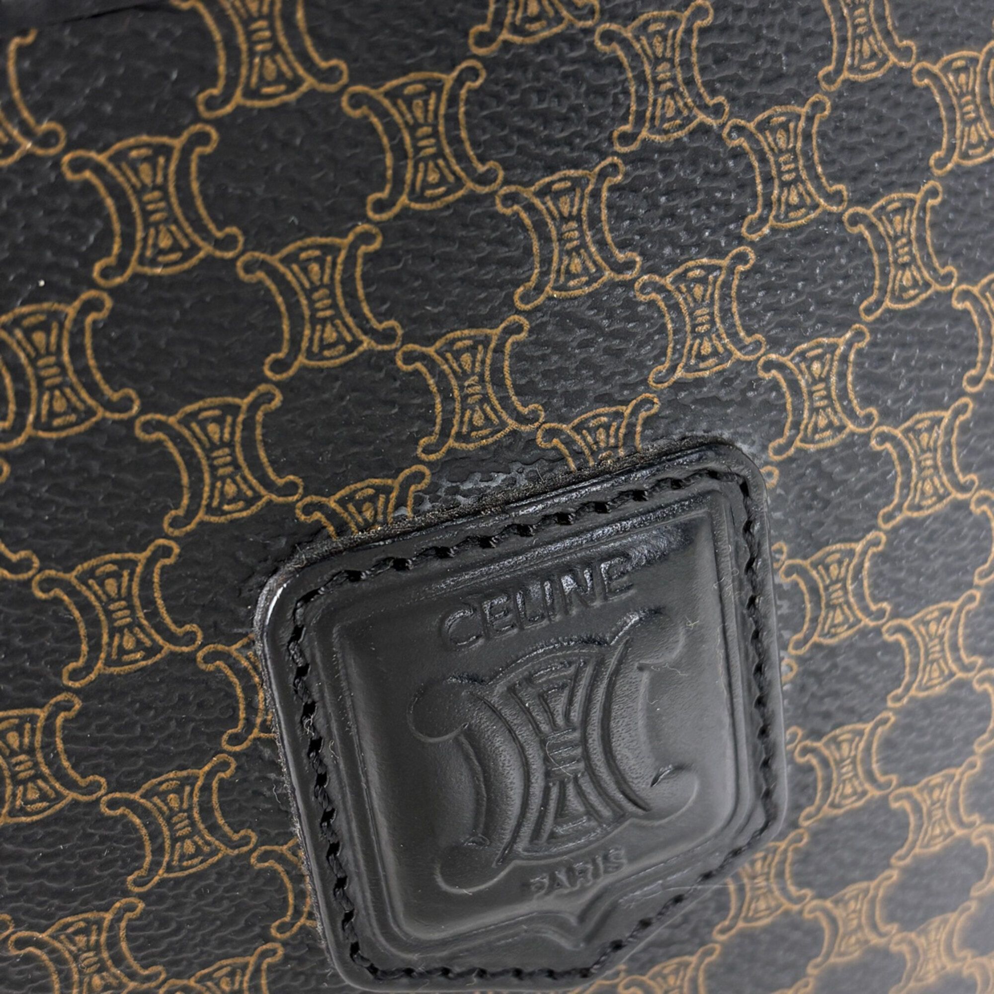 Macadam Coated Canvas Leather Handbag (Pre-Owned) - Celine - Modalova