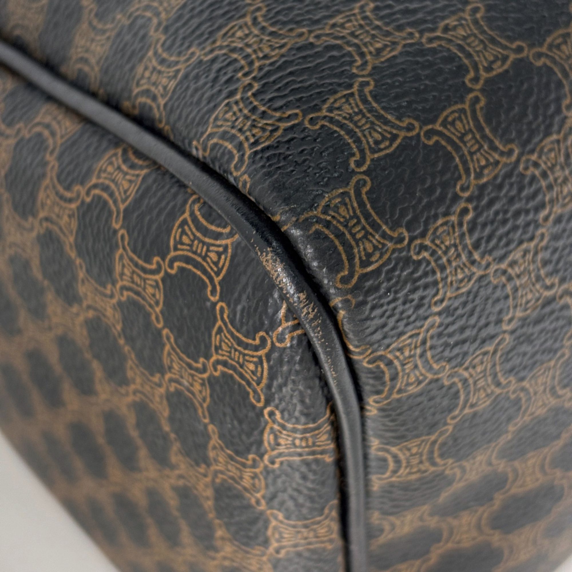 Macadam Coated Canvas Leather Handbag (Pre-Owned) - Celine - Modalova