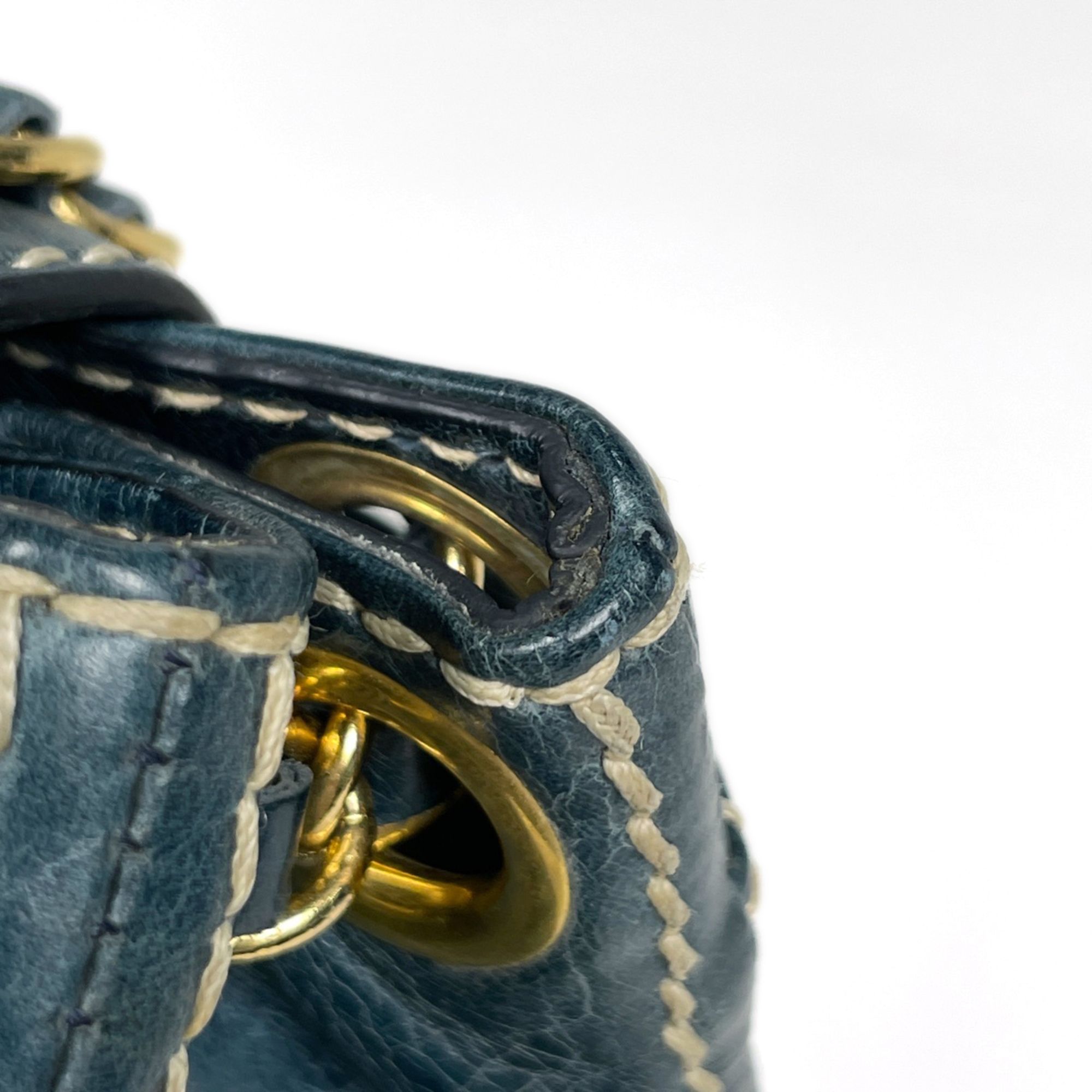 Leather Shoulder Bag (Pre-Owned) - Prada - Modalova
