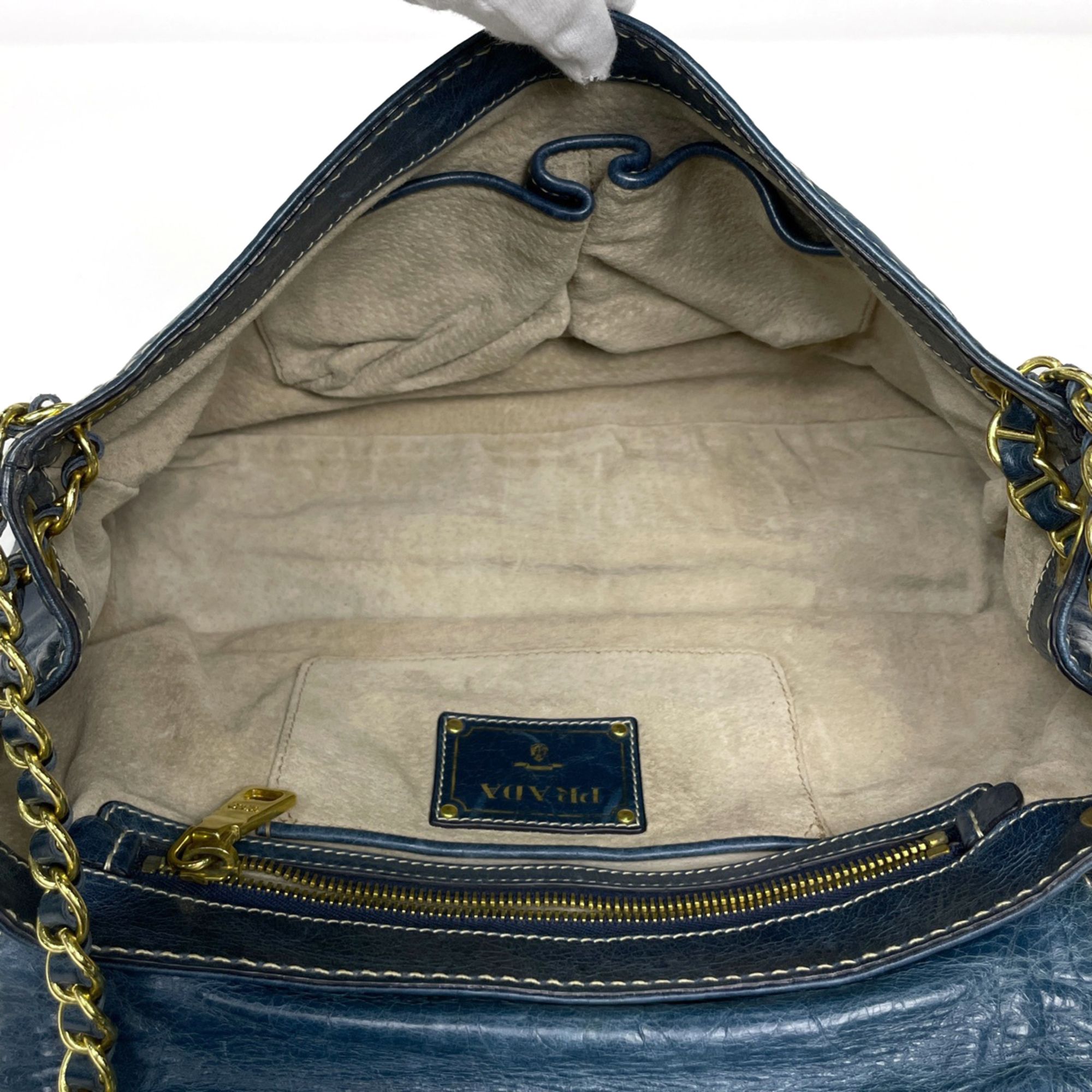 Leather Shoulder Bag (Pre-Owned) - Prada - Modalova