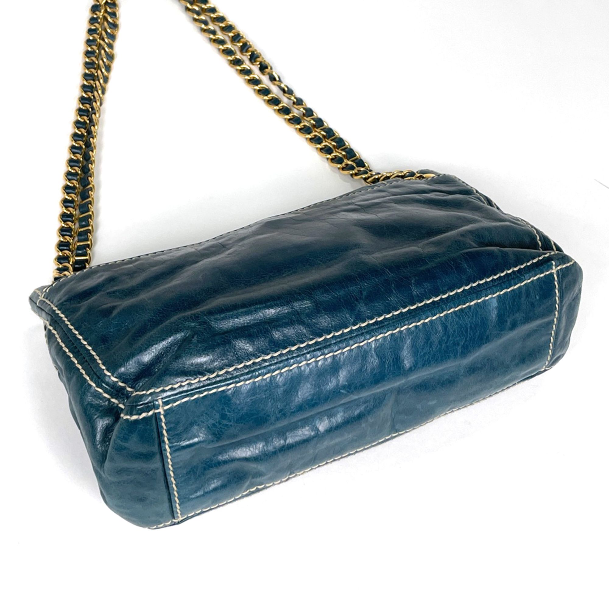 Leather Shoulder Bag (Pre-Owned) - Prada - Modalova